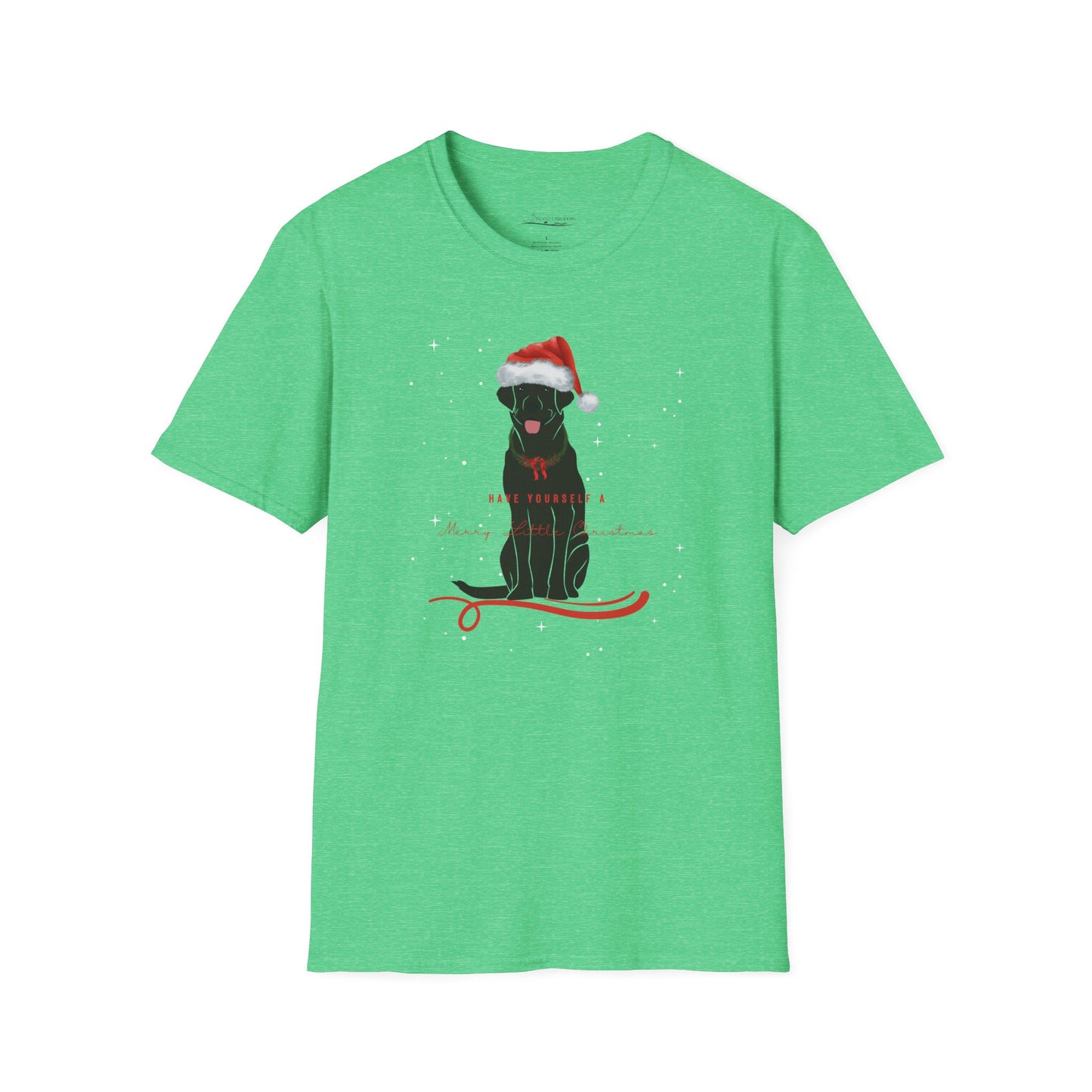 Have Yourself A Merry Little Christmas, black Labrador