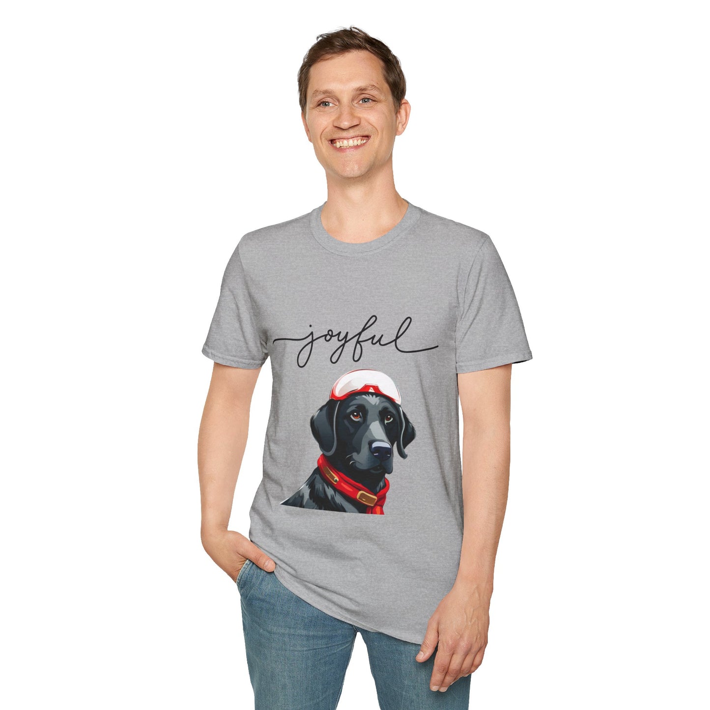 Black Labrador Christmas joyful, Christmas dog, joyful Christmas