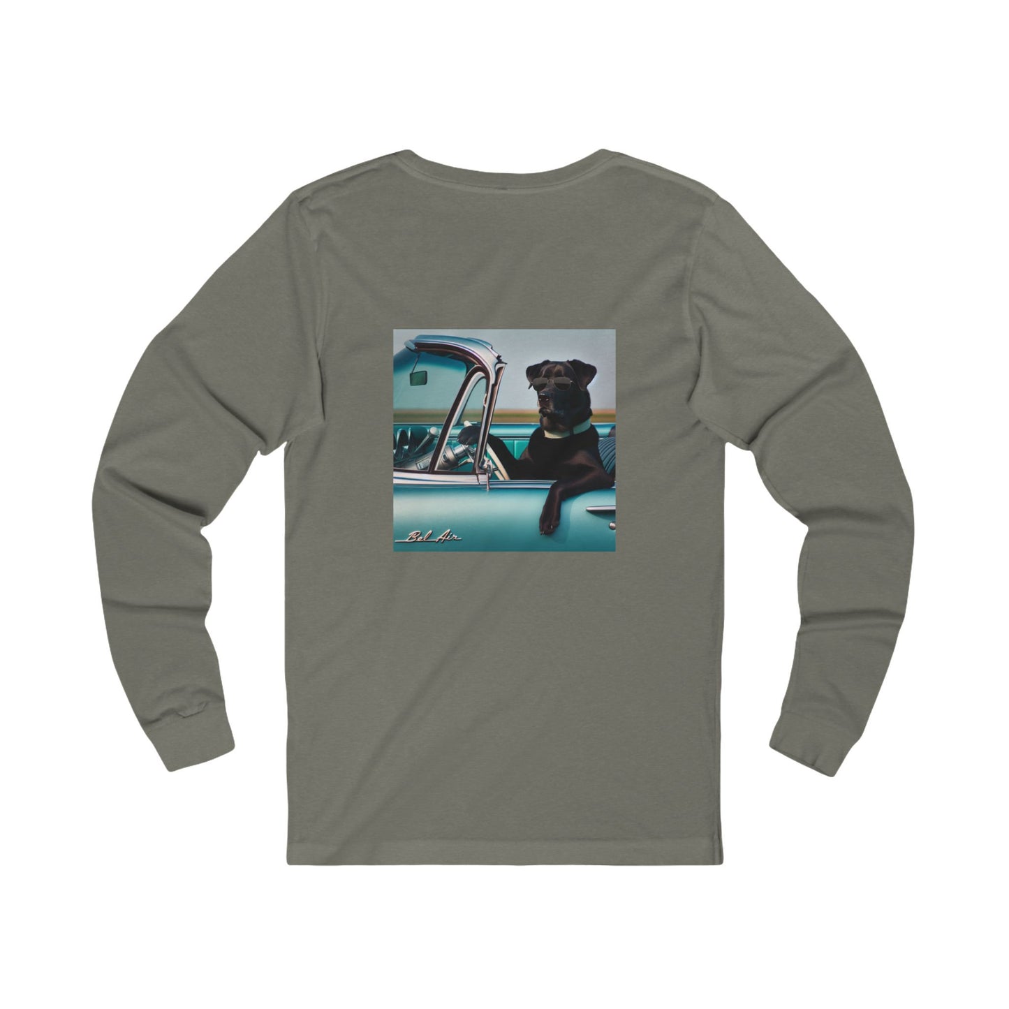 Black Lab Classic, 1950's, Unisex Jersey Long Sleeve Tee