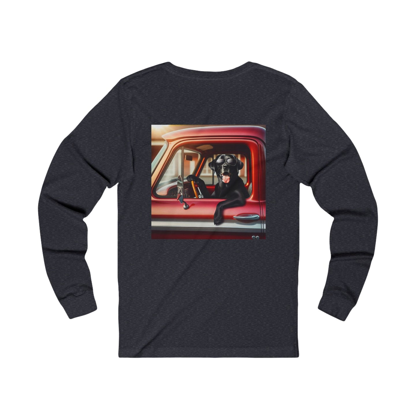 Black Lab Classic, 1950's, Unisex Jersey Long Sleeve Tee