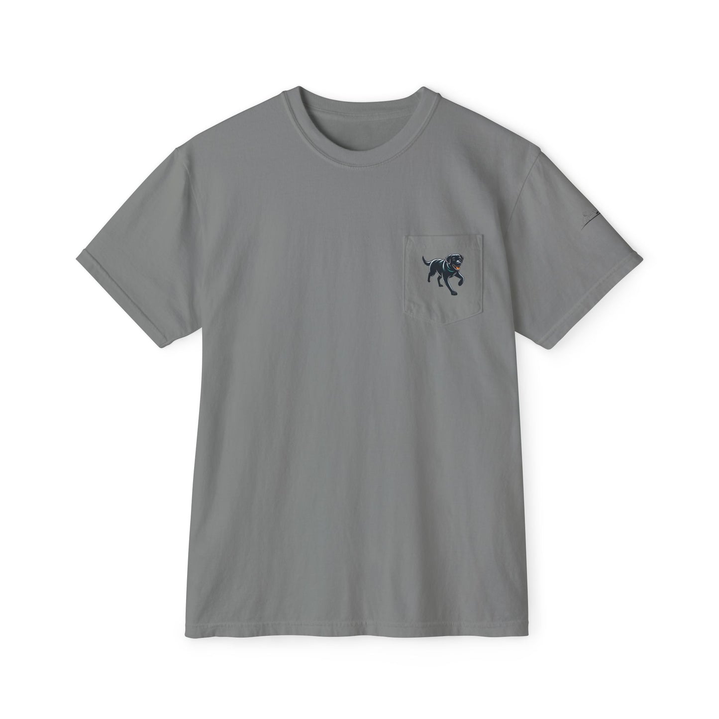 My dog is smarter than yours, just saying, Island Labradors, Pocket, T-Shirt