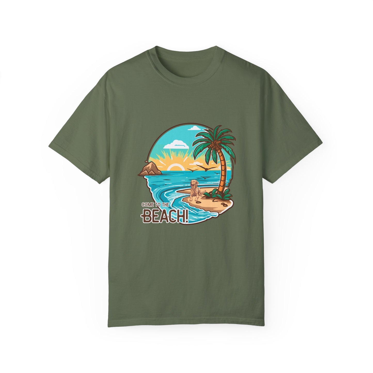 Golden, Come to the beach