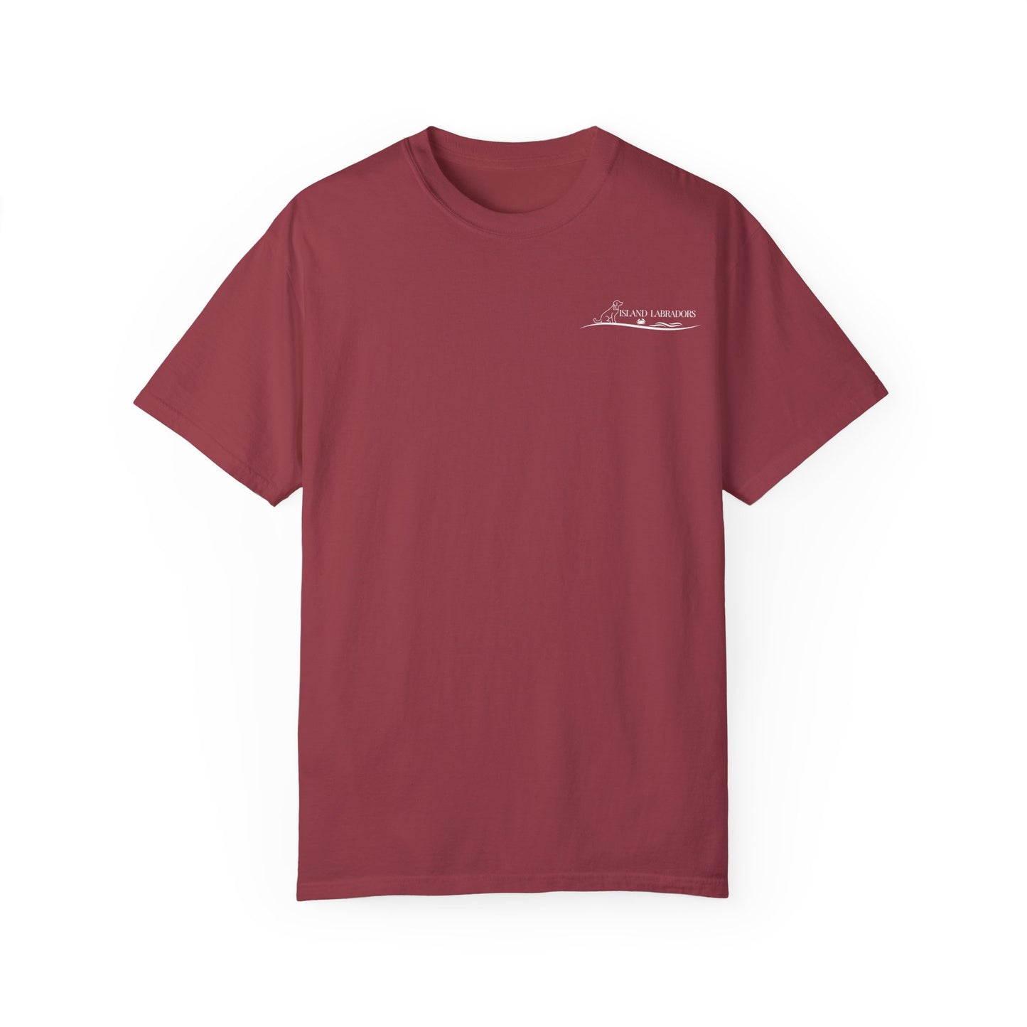 English Labrador print, Unisex Garment-Dyed T-shirt