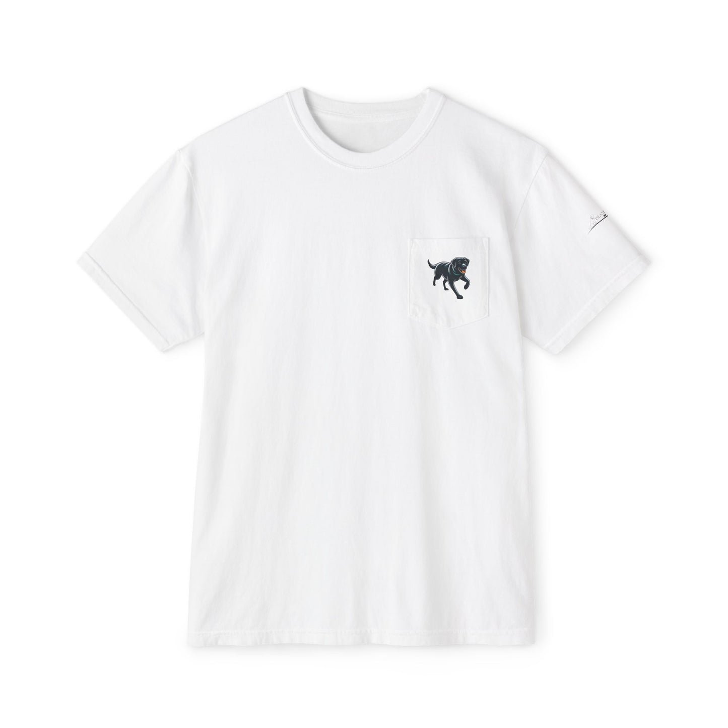 Positive, Island Labradors, pocket T-Shirt