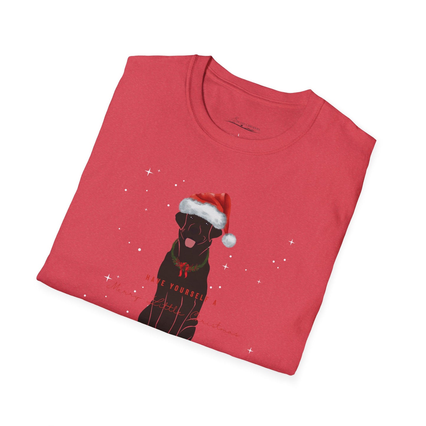 Have Yourself A Merry Little Christmas, black Labrador