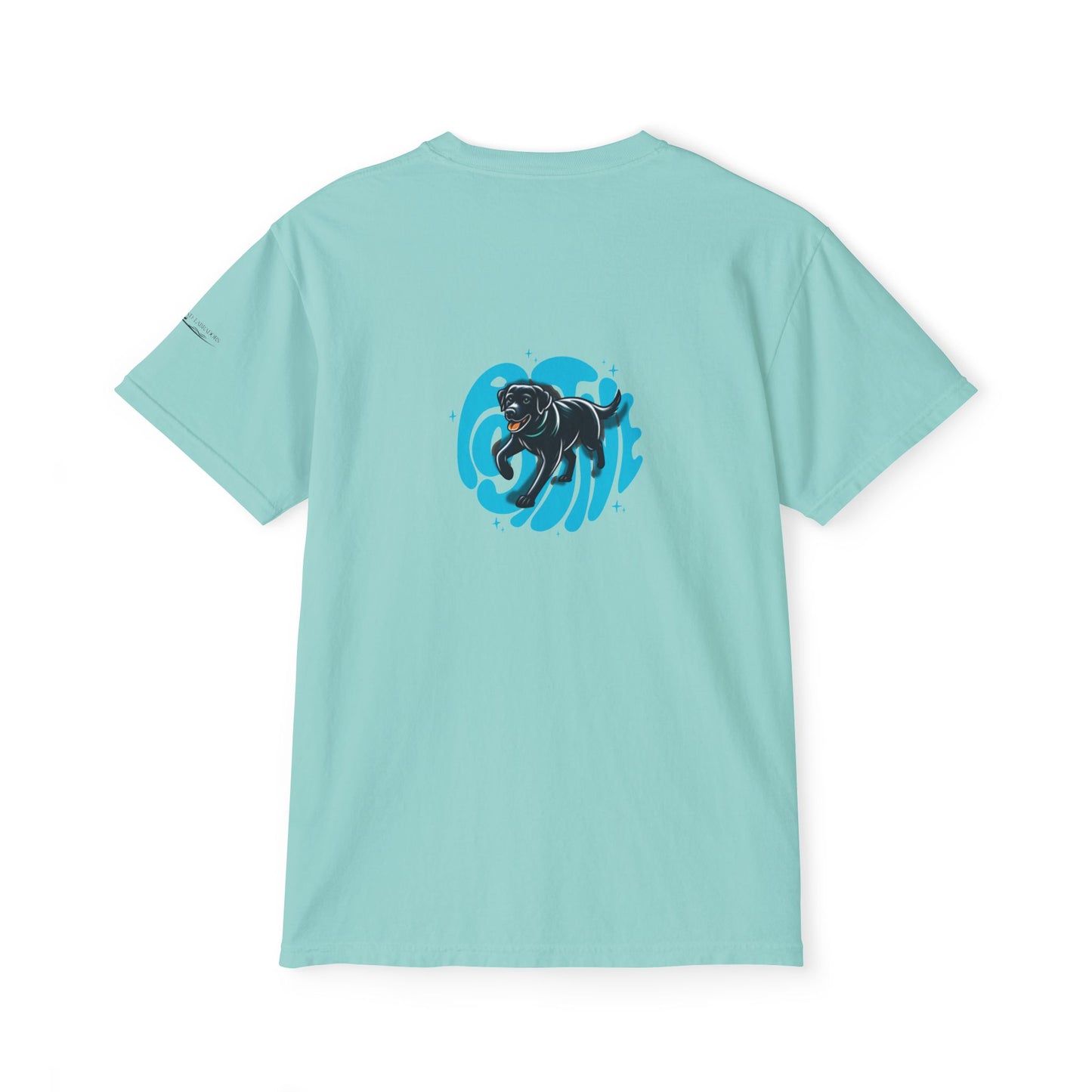 Positive, Island Labradors, pocket T-Shirt