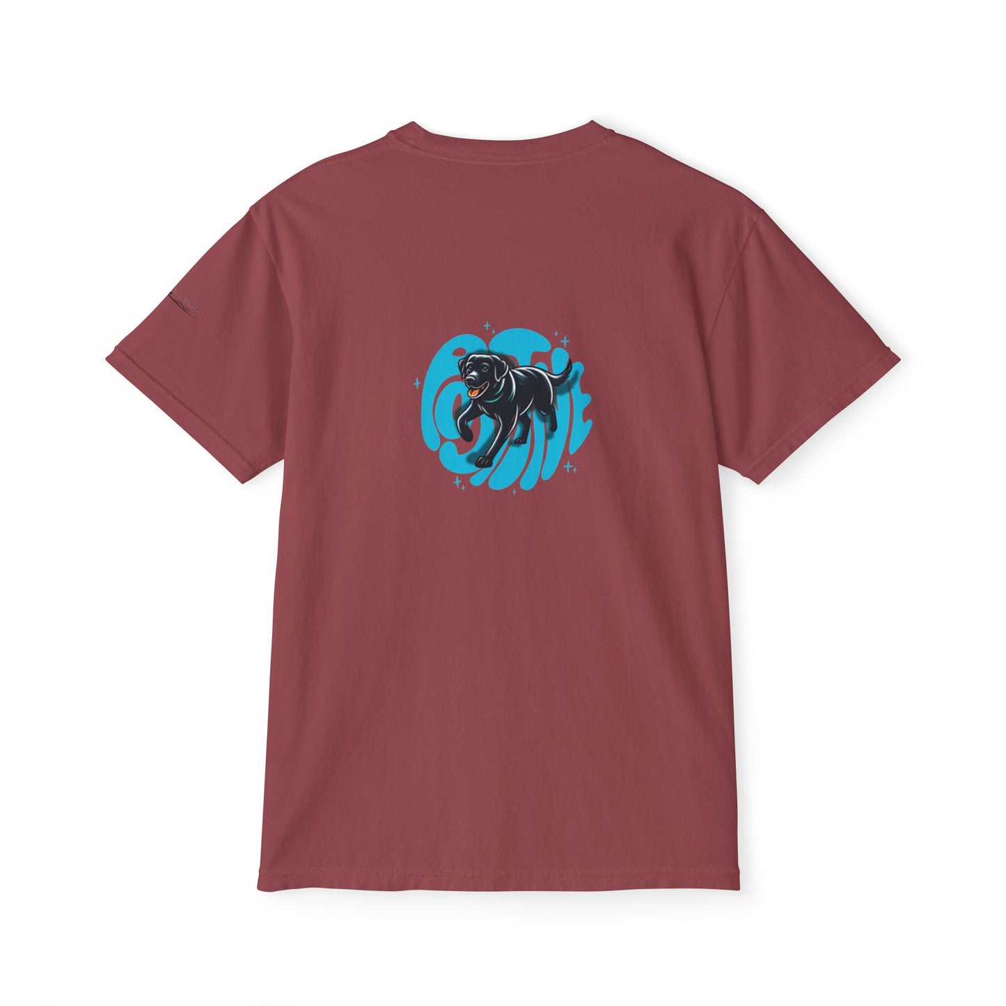 Positive, Island Labradors, pocket T-Shirt