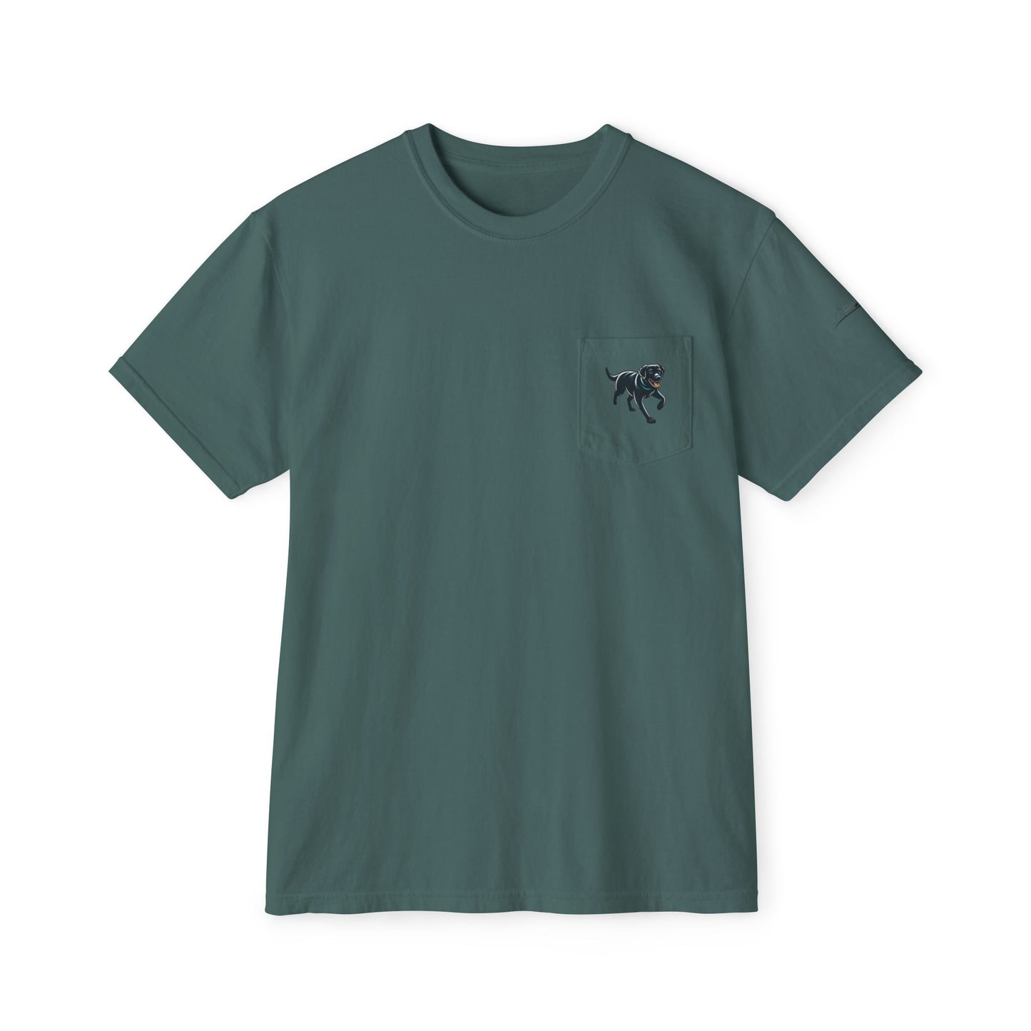 My dog is smarter than yours, just saying, Island Labradors, Pocket, T-Shirt