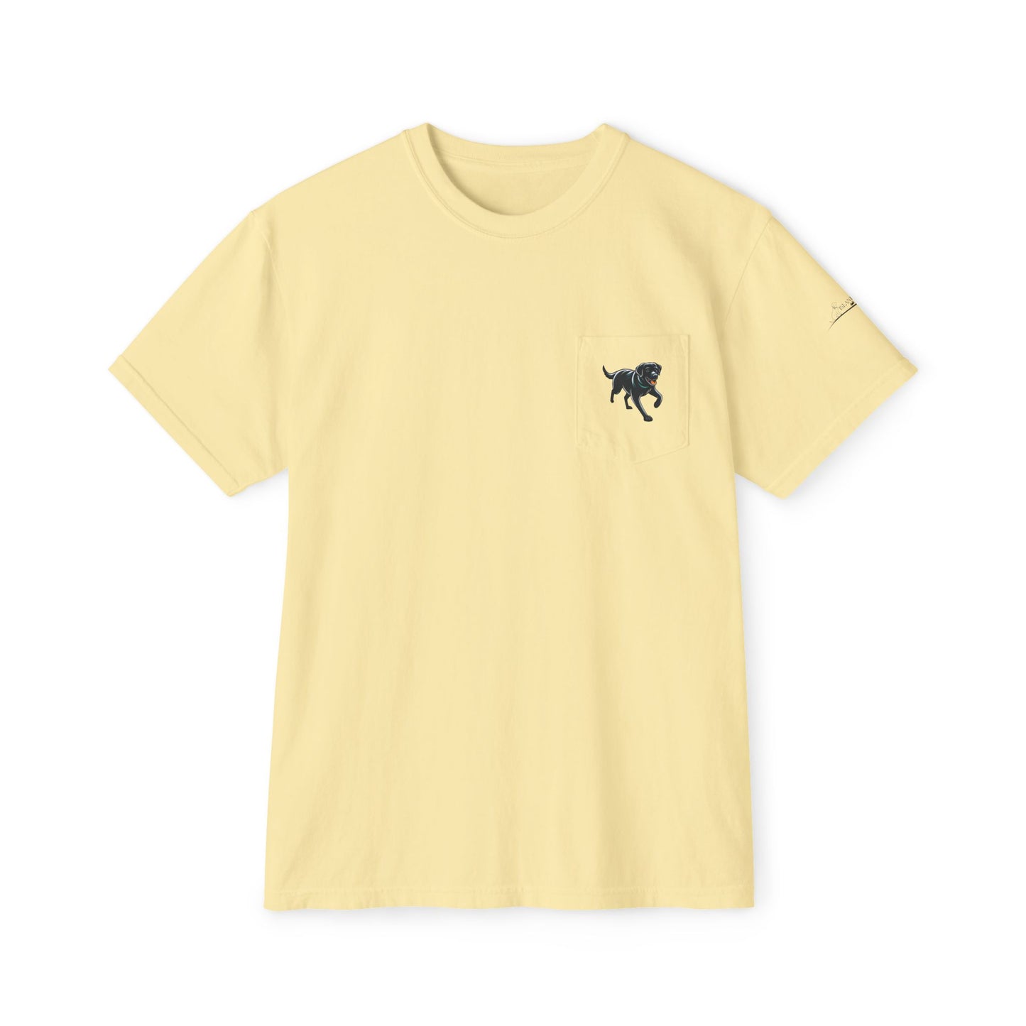 My dog is smarter than yours, just saying, Island Labradors, Pocket, T-Shirt