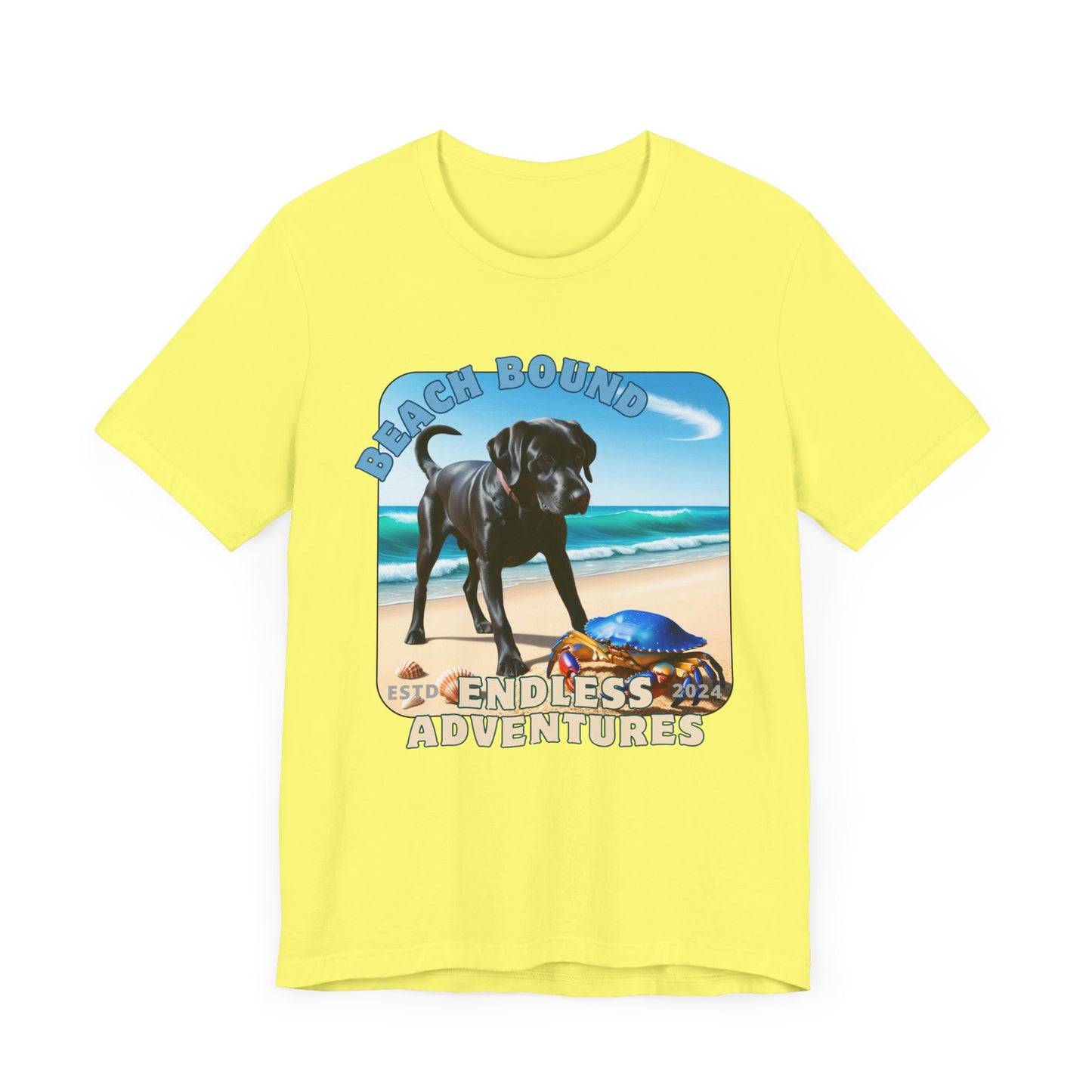 Jetty’s Adventures Crab, Unisex Garment-Dyed T-shirt, #Jettysadventures,
