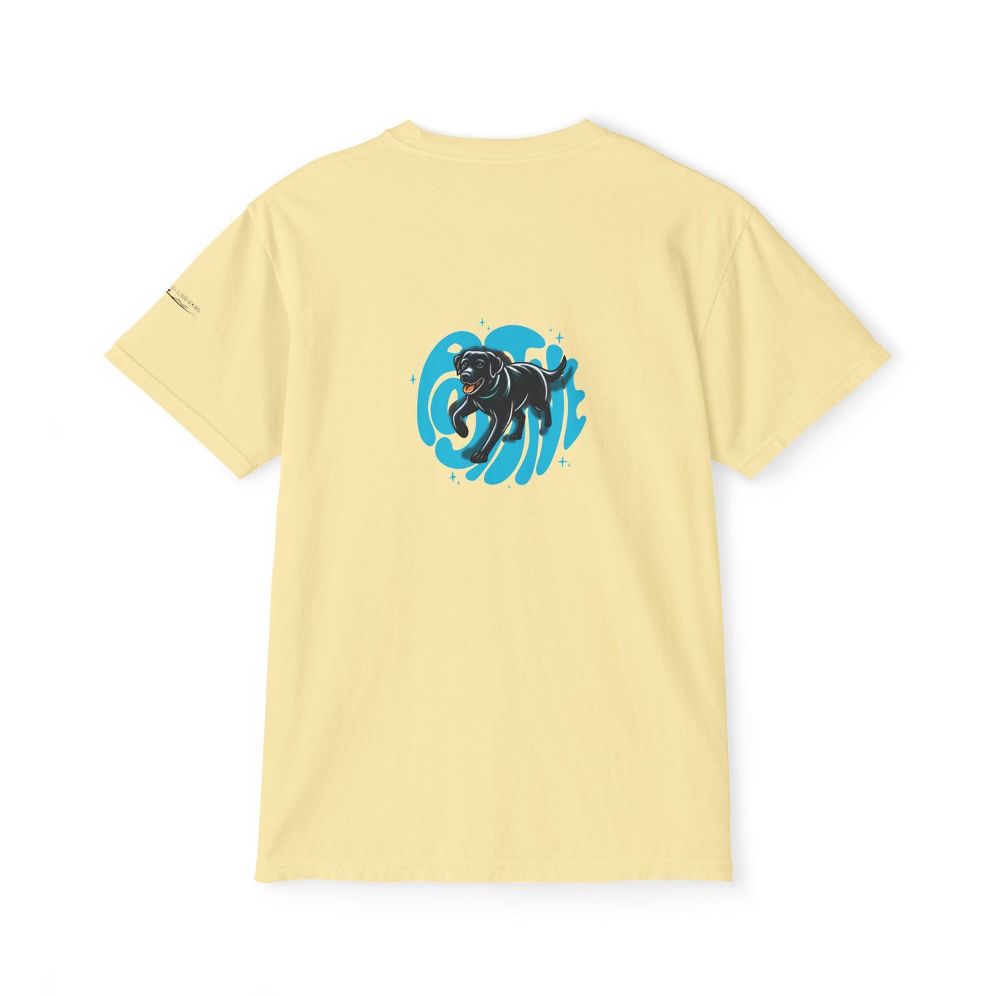 Positive, Island Labradors, pocket T-Shirt