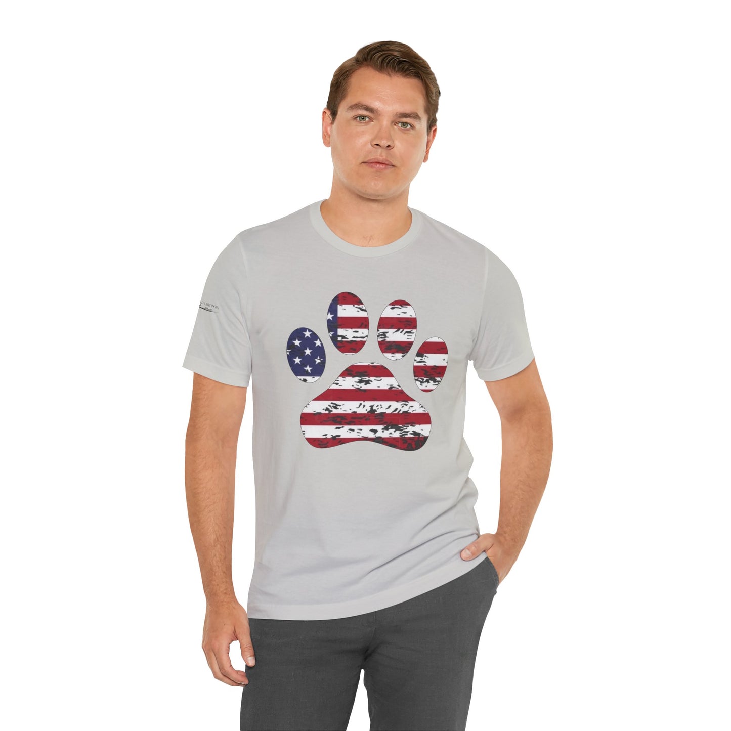 Paw American Flag