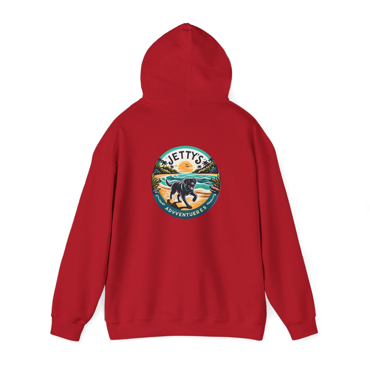 Jetty's Adventures, Unisex Heavy Blend™ Hooded Sweatshirt
