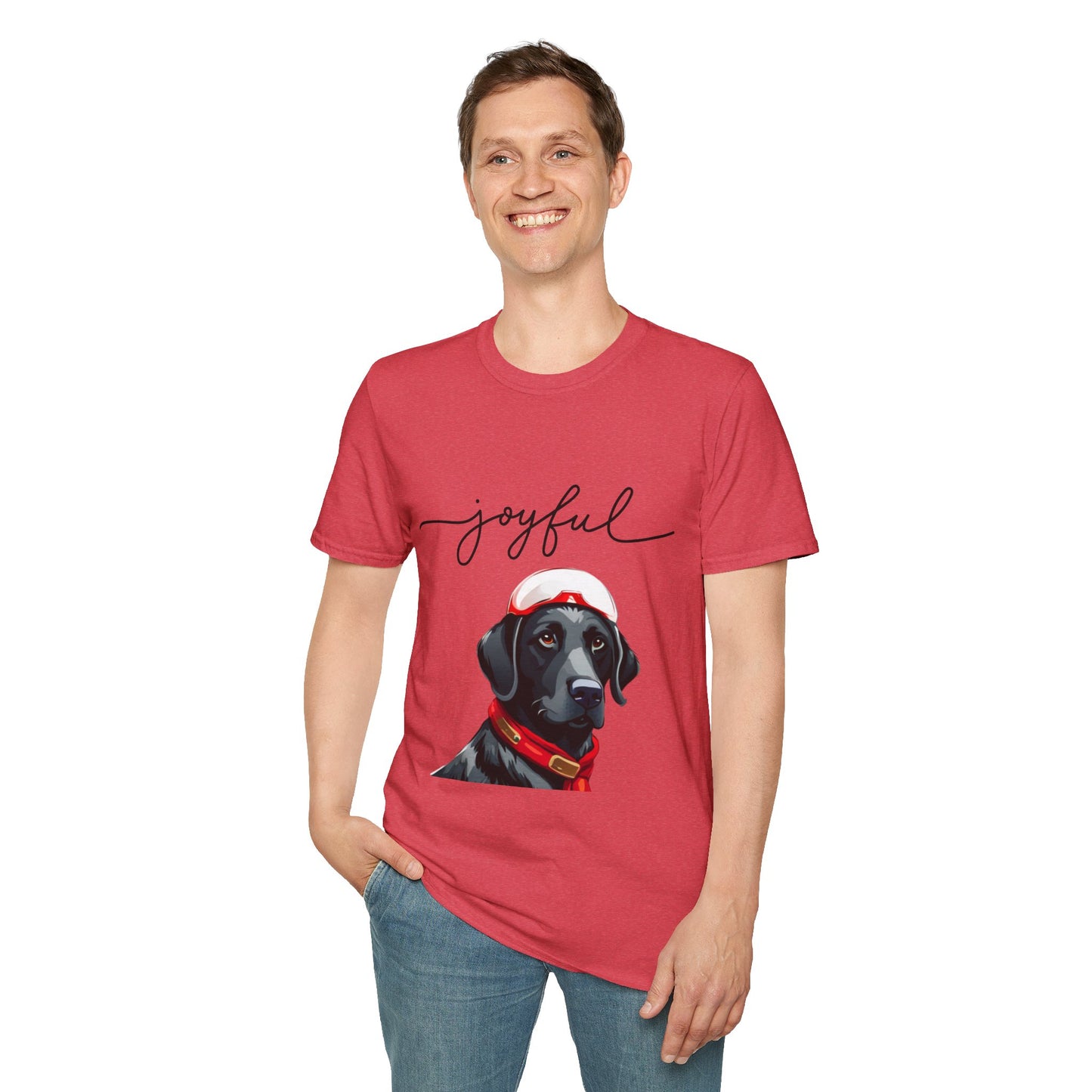 Black Labrador Christmas joyful, Christmas dog, joyful Christmas