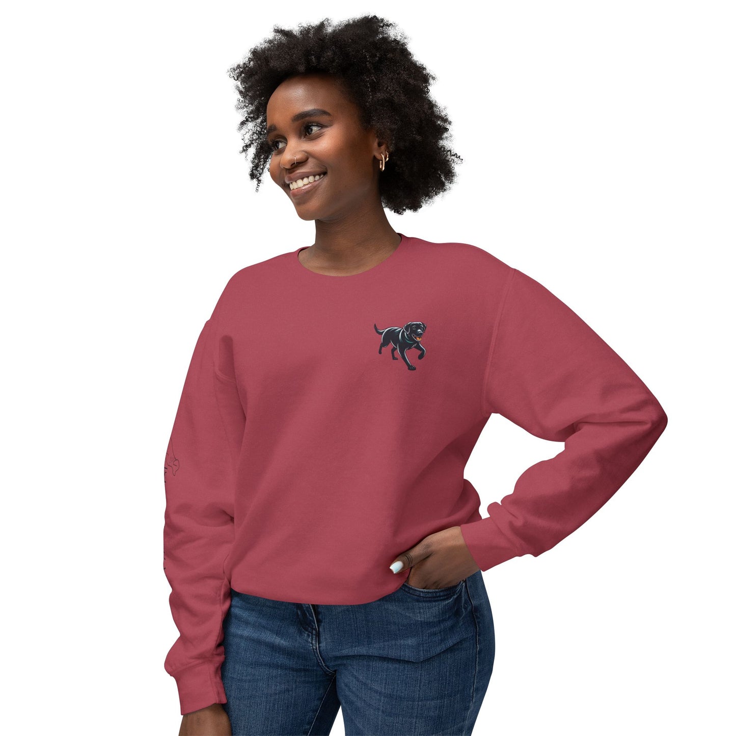 Island Labrador - Sleeve Logo Sweatshirt