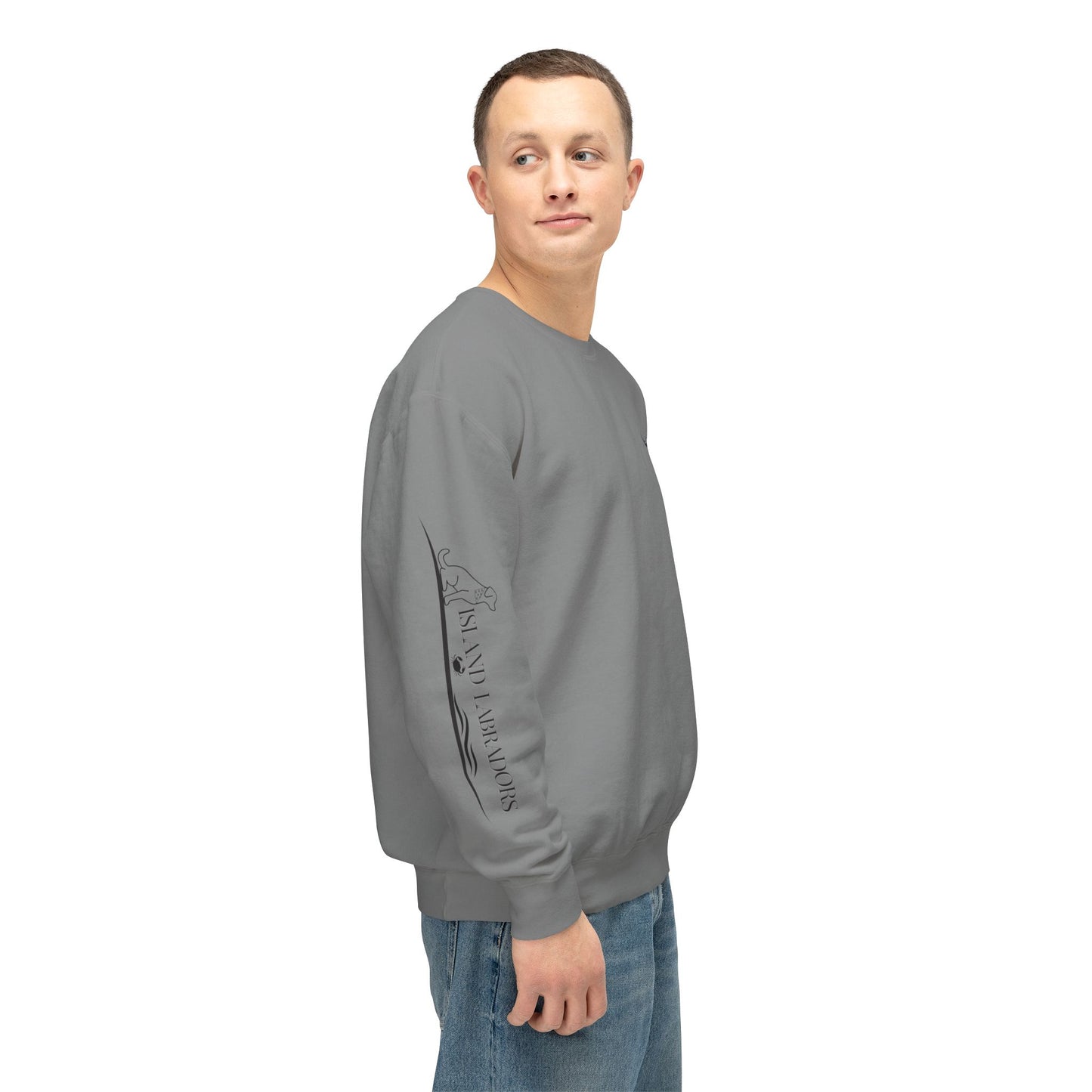 Island Labrador - Sleeve Logo Sweatshirt
