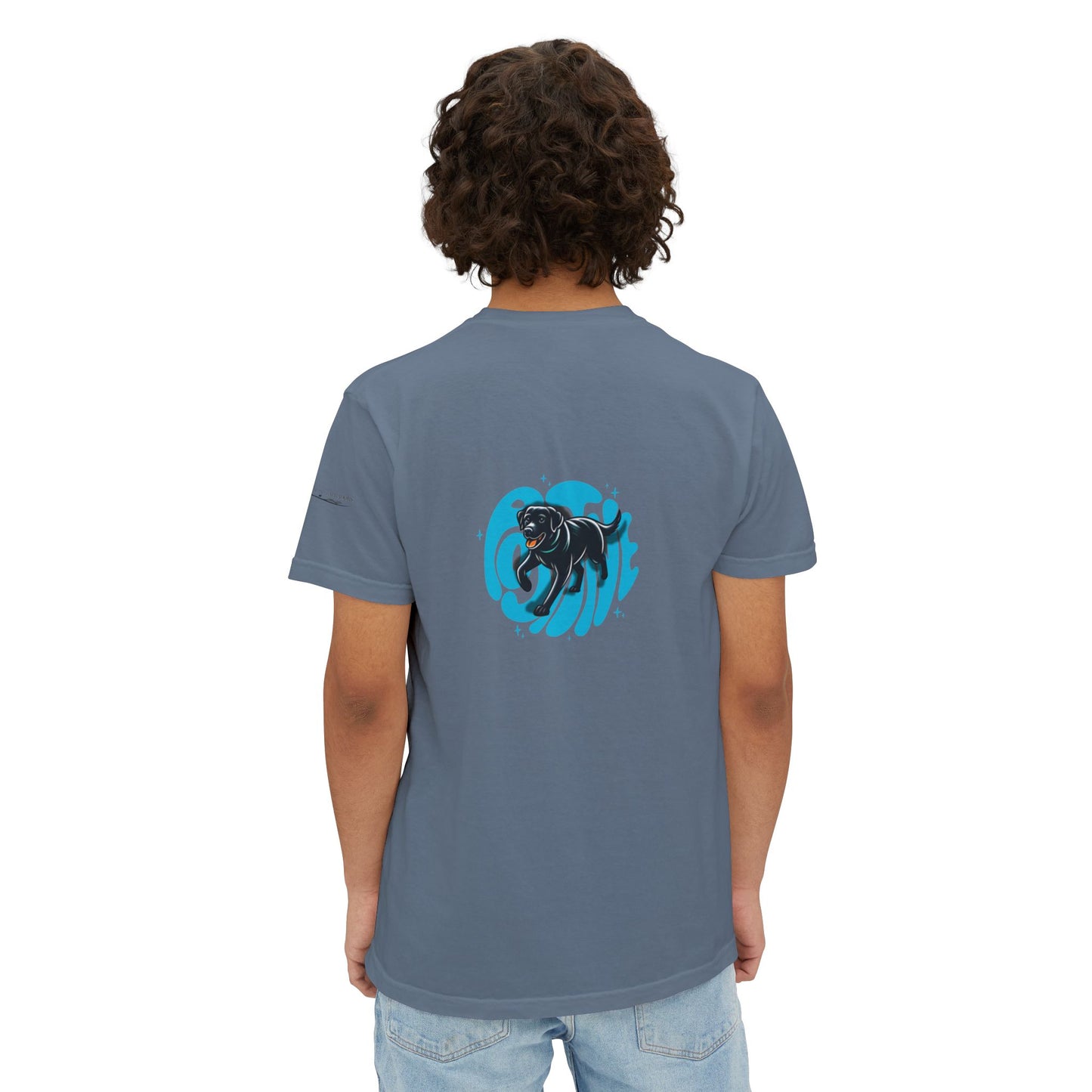 Positive, Island Labradors, pocket T-Shirt