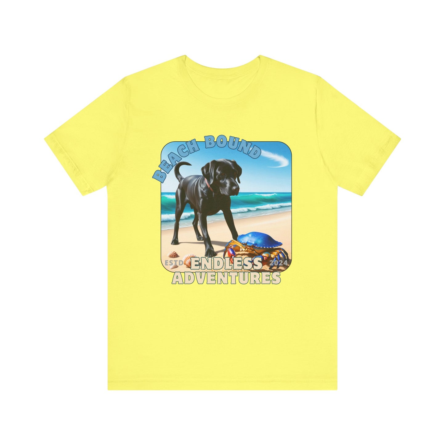 Jetty’s Adventures Crab, Unisex Garment-Dyed T-shirt, #Jettysadventures,