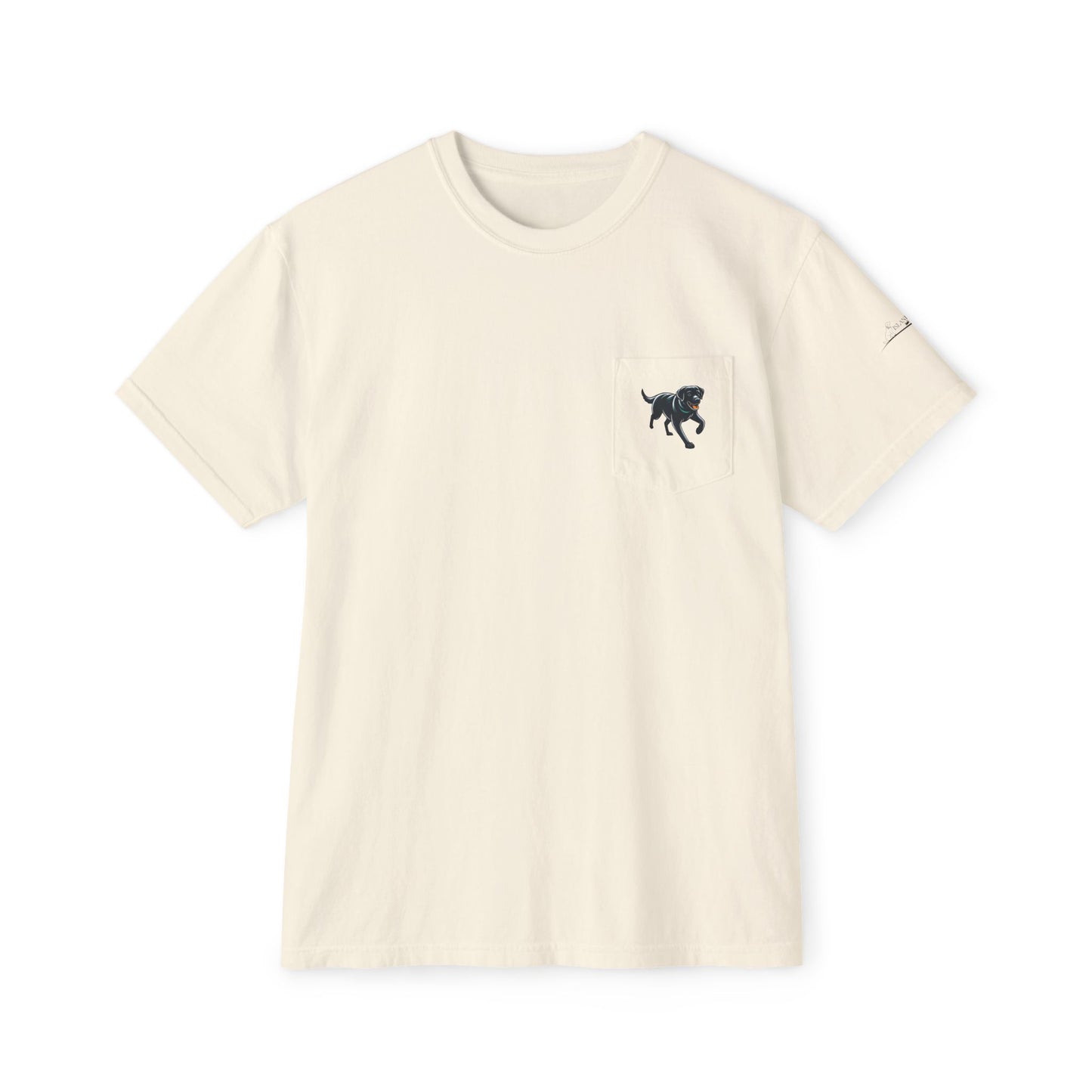 My dog is smarter than yours, just saying, Island Labradors, Pocket, T-Shirt