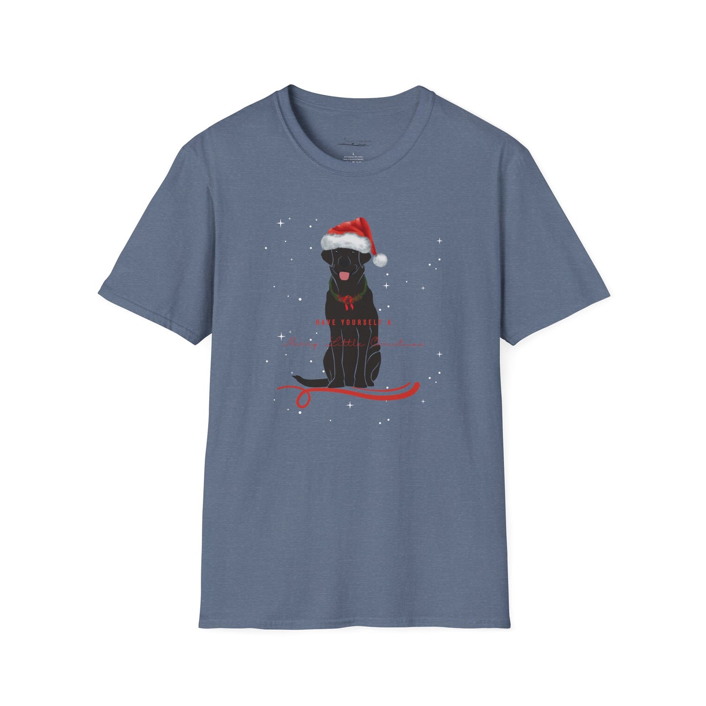 Have Yourself A Merry Little Christmas, black Labrador