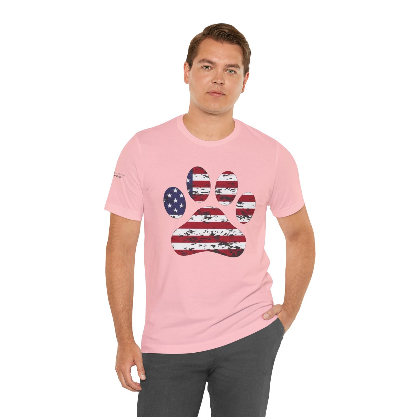 Paw American Flag