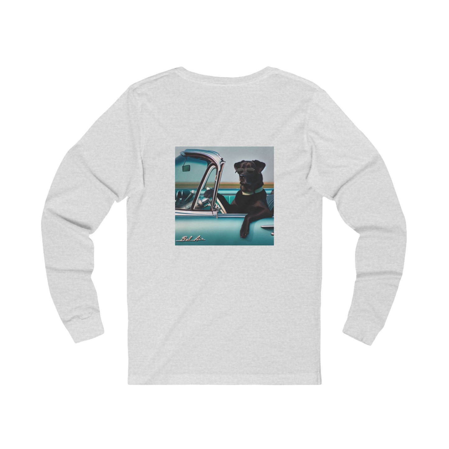 Black Lab Classic, 1950's, Unisex Jersey Long Sleeve Tee