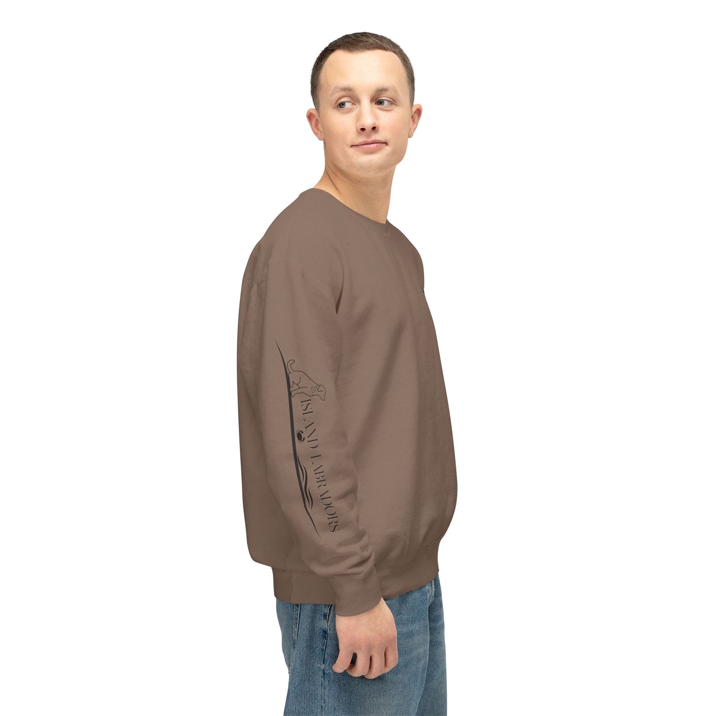 Island Labrador - Sleeve Logo Sweatshirt