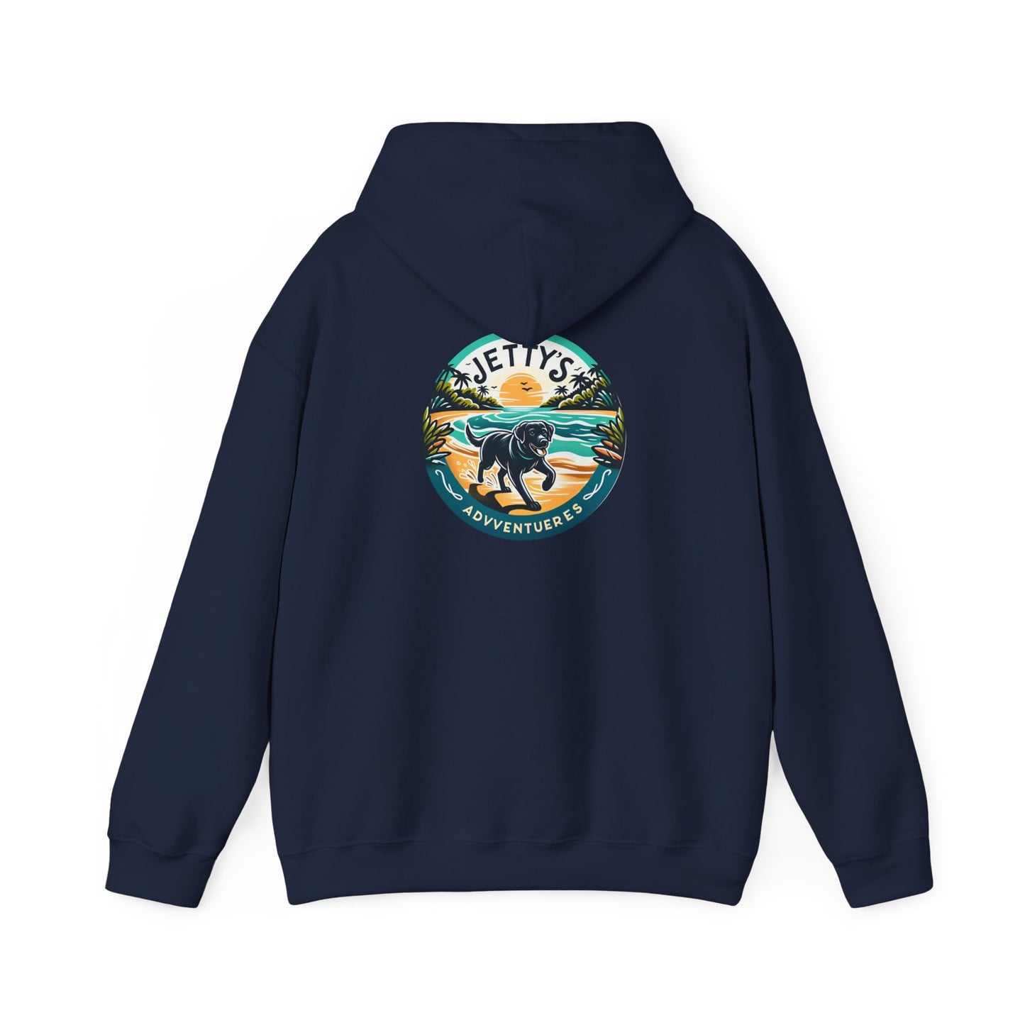 Jetty's Adventures, Unisex Heavy Blend™ Hooded Sweatshirt
