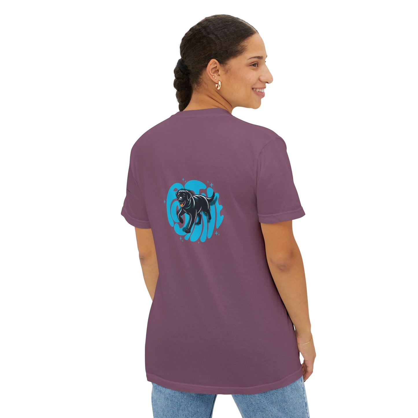 Positive, Island Labradors, pocket T-Shirt