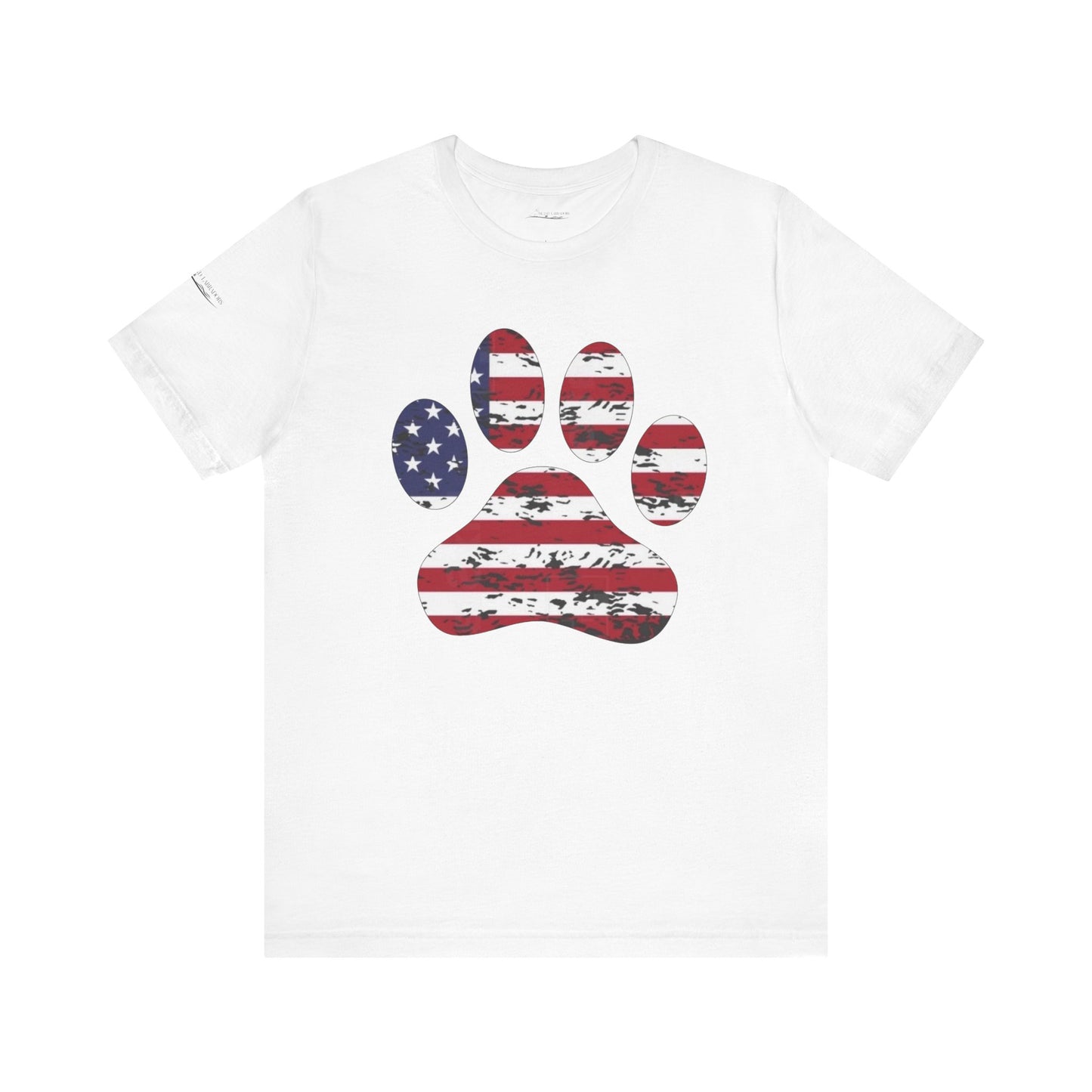 Paw American Flag
