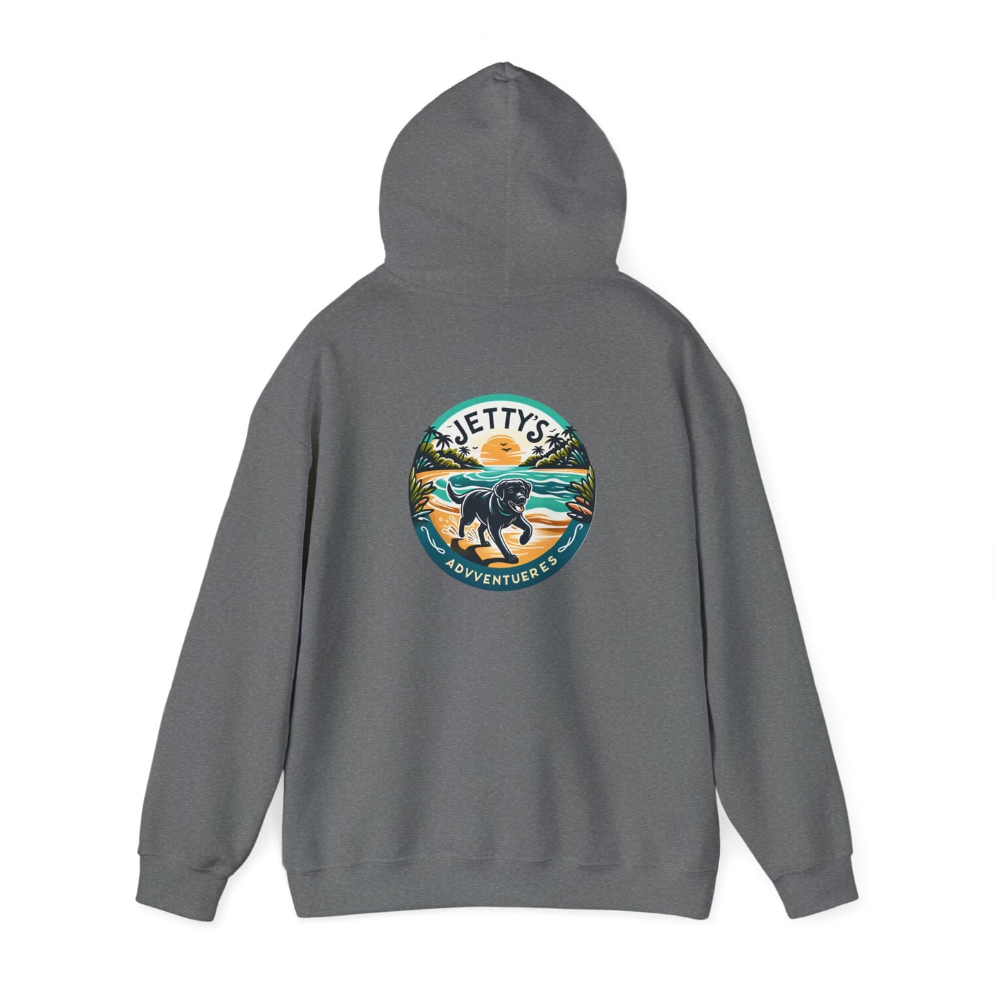 Jetty's Adventures, Unisex Heavy Blend™ Hooded Sweatshirt