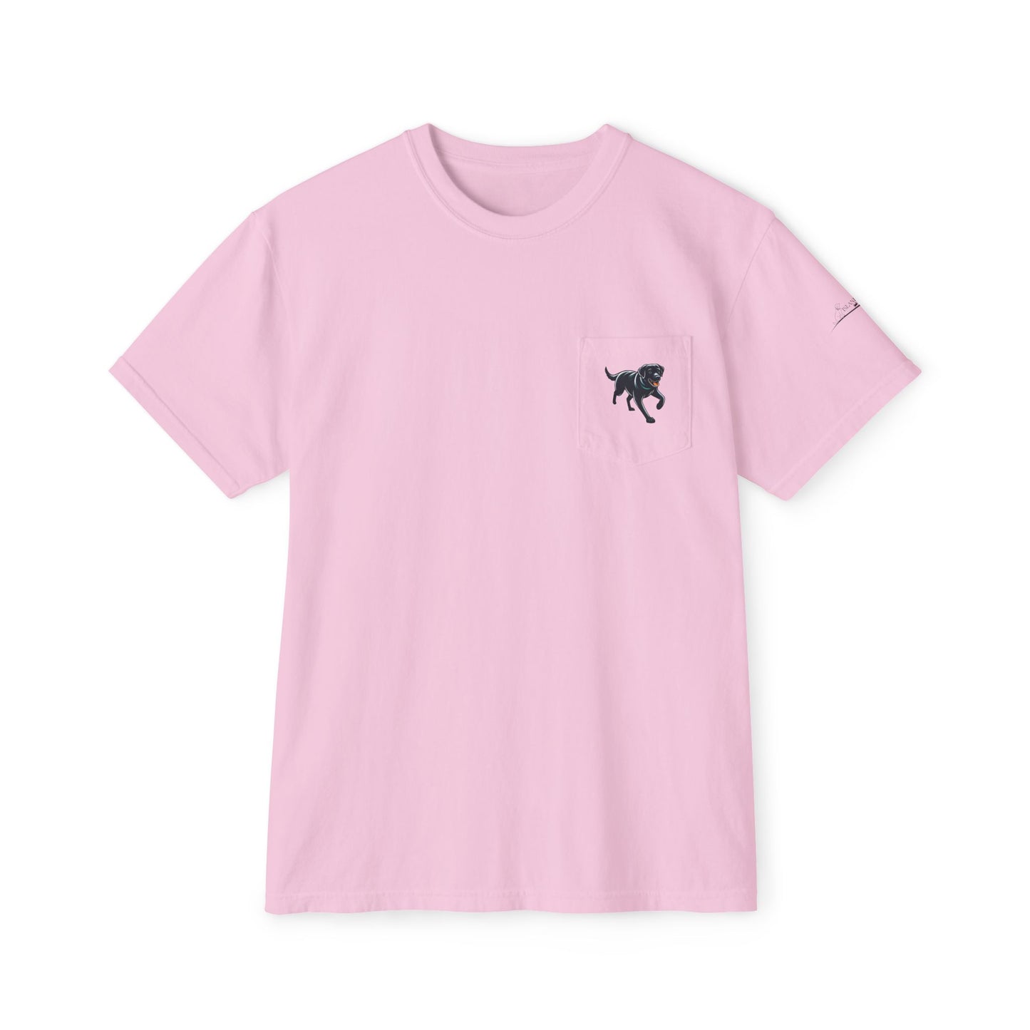 My dog is smarter than yours, just saying, Island Labradors, Pocket, T-Shirt
