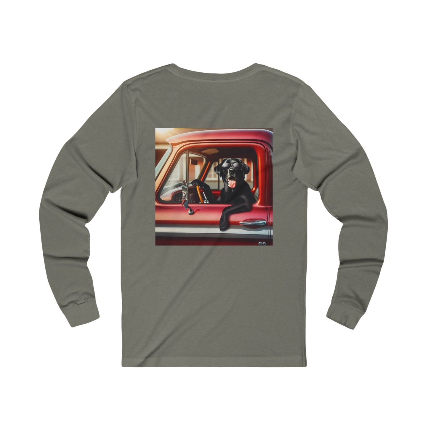 Black Lab Classic, 1950's, Unisex Jersey Long Sleeve Tee