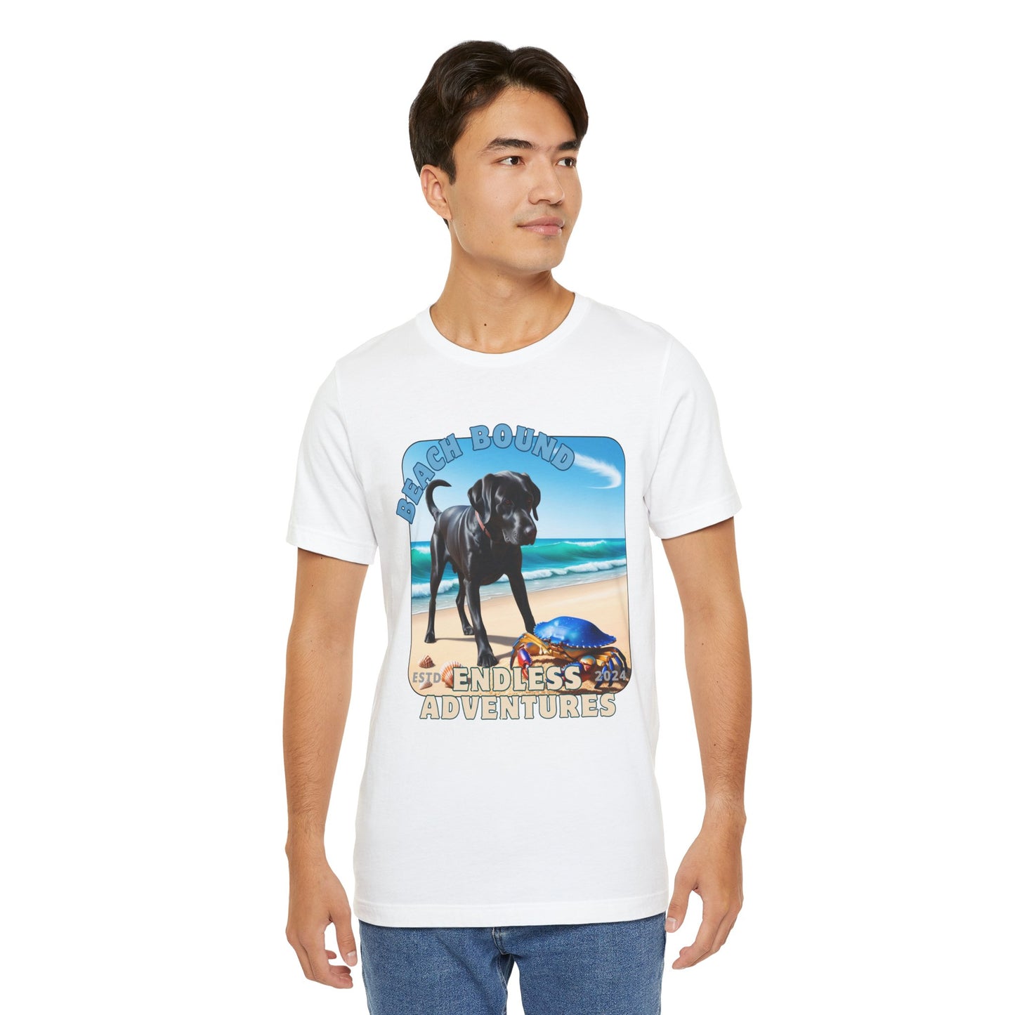 Jetty’s Adventures Crab, Unisex Garment-Dyed T-shirt, #Jettysadventures,