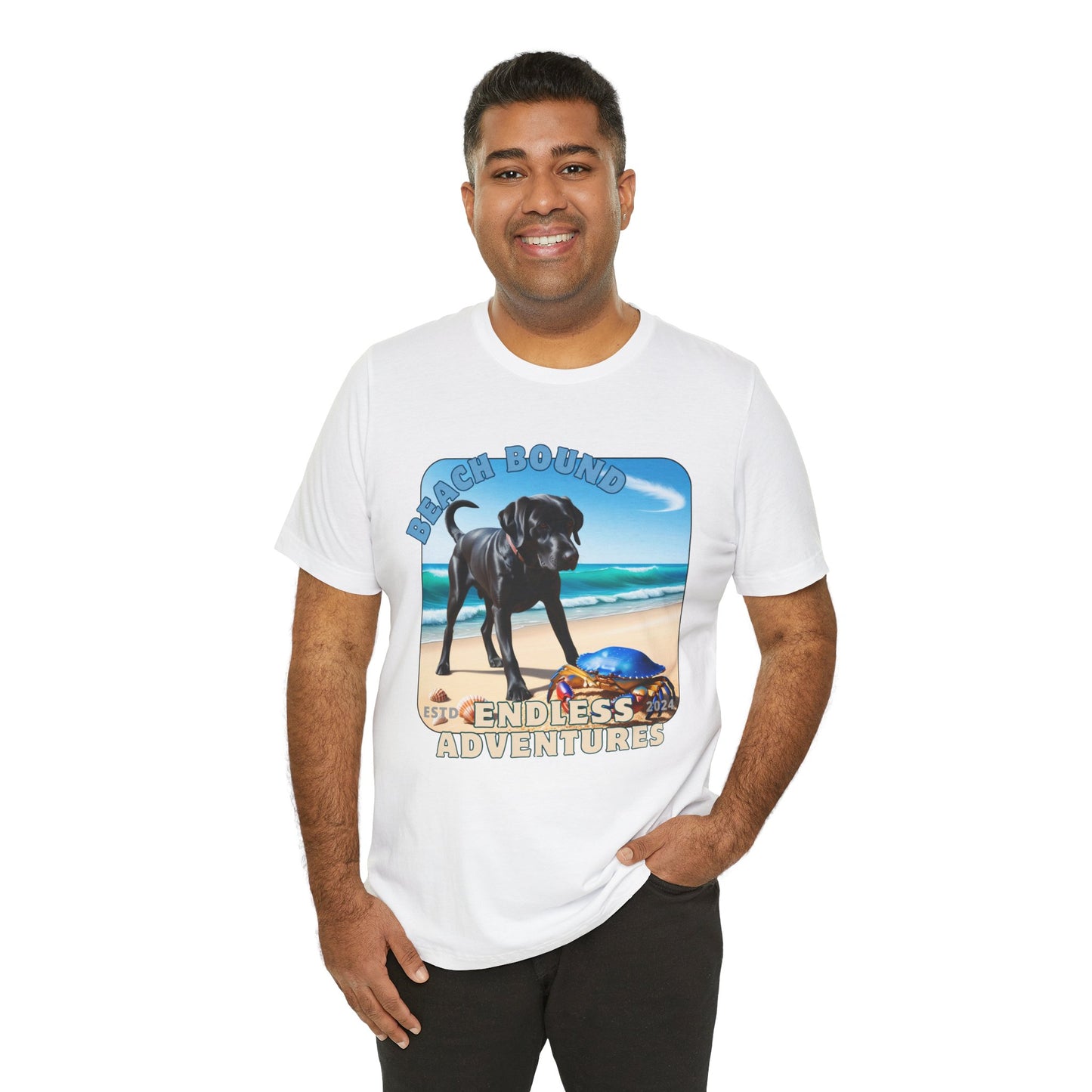 Jetty’s Adventures Crab, Unisex Garment-Dyed T-shirt, #Jettysadventures,