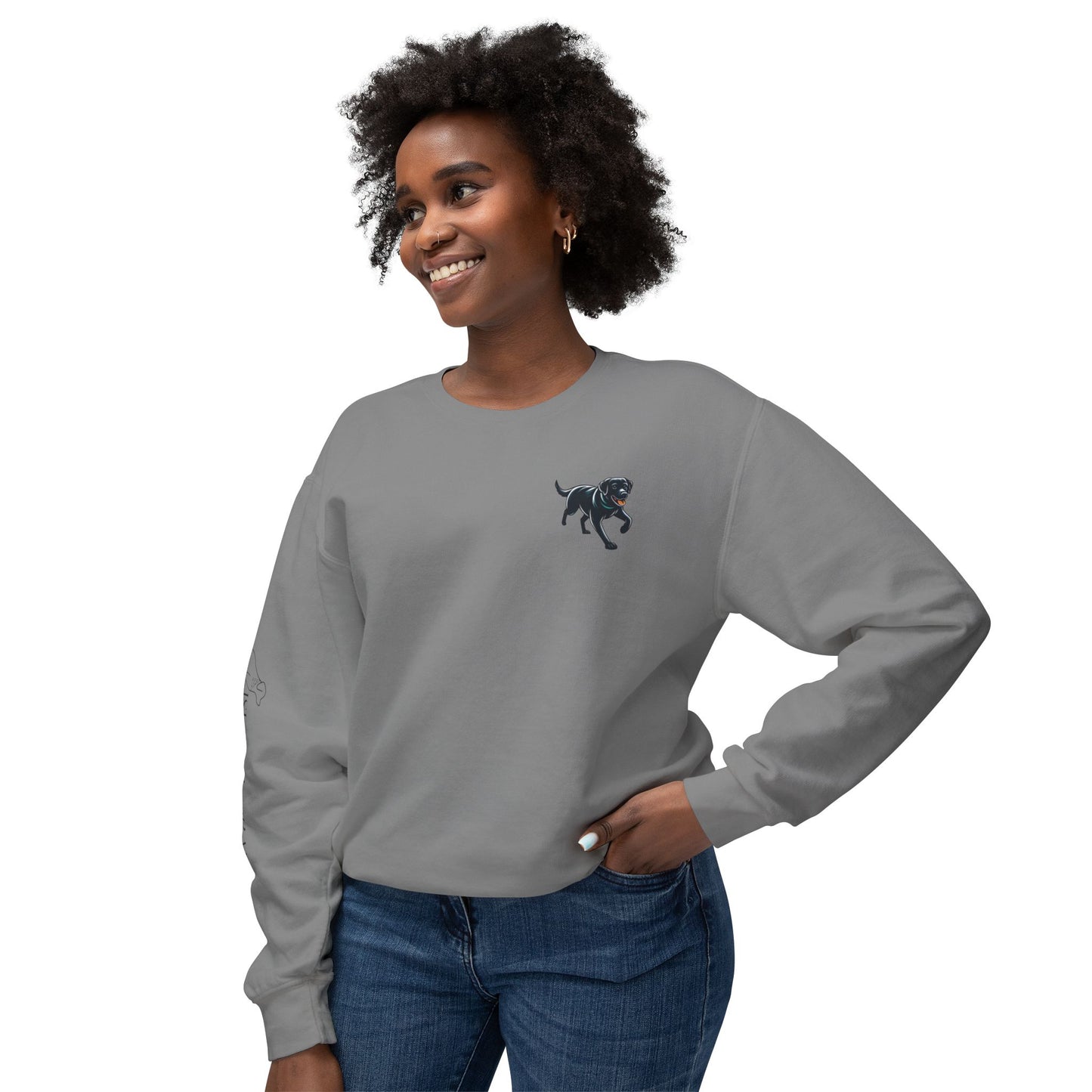 Island Labrador - Sleeve Logo Sweatshirt