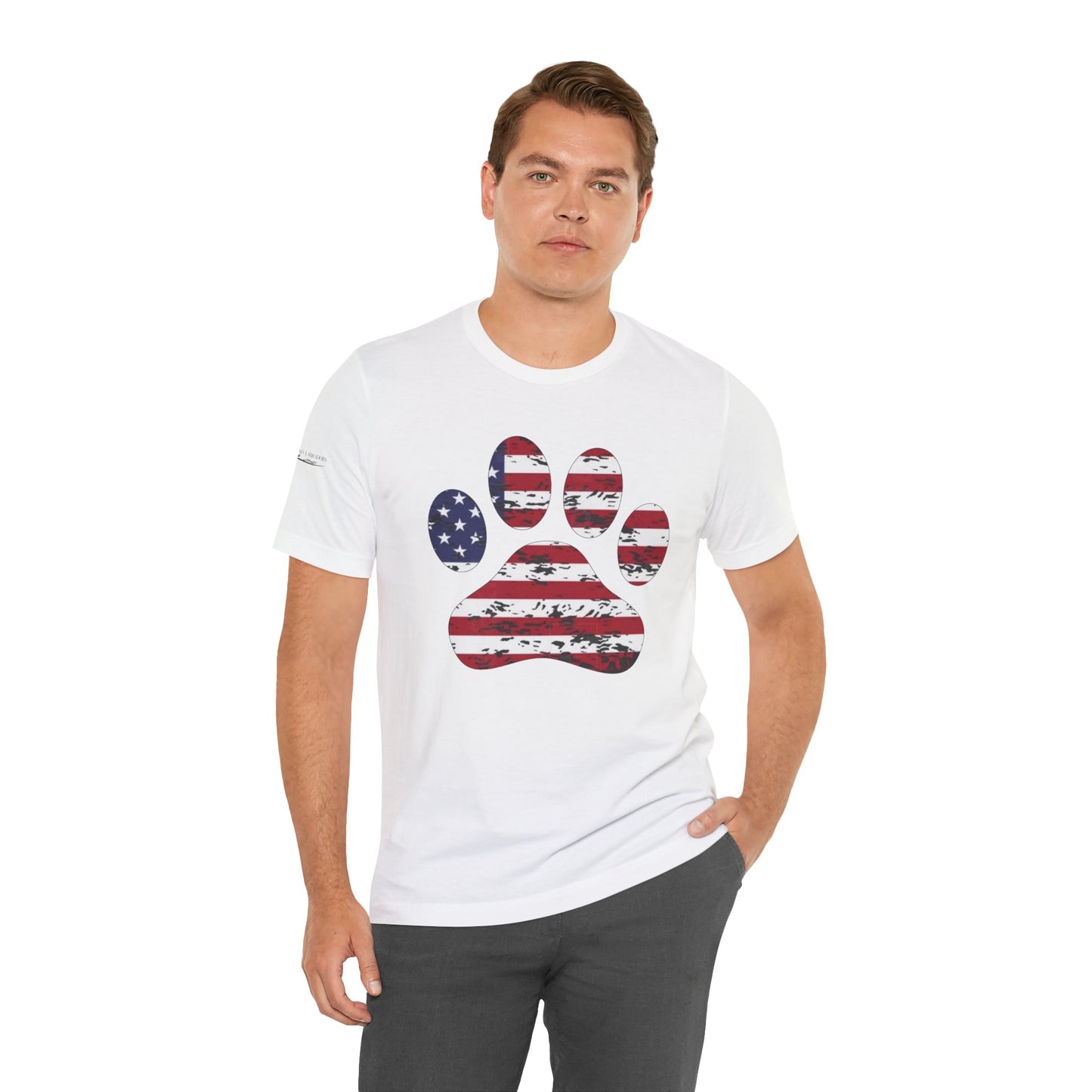 Paw American Flag
