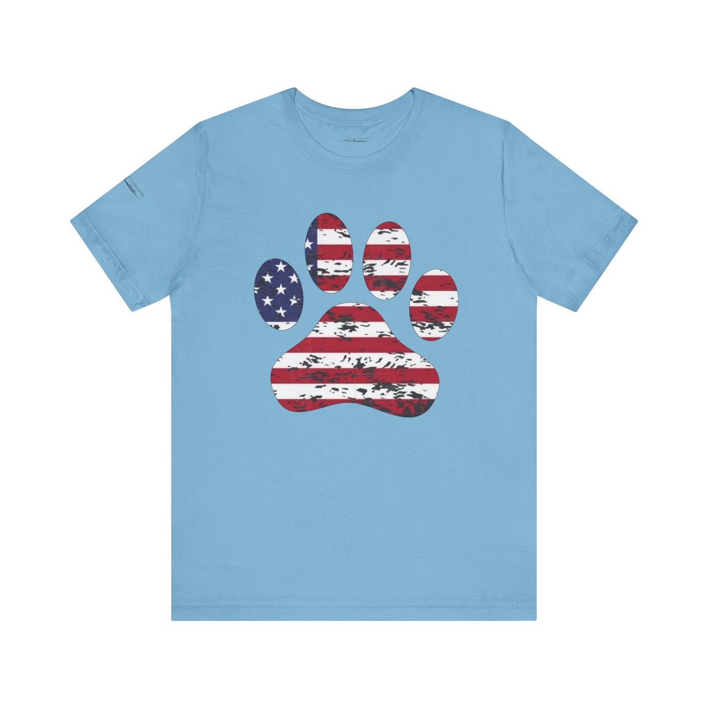 Paw American Flag