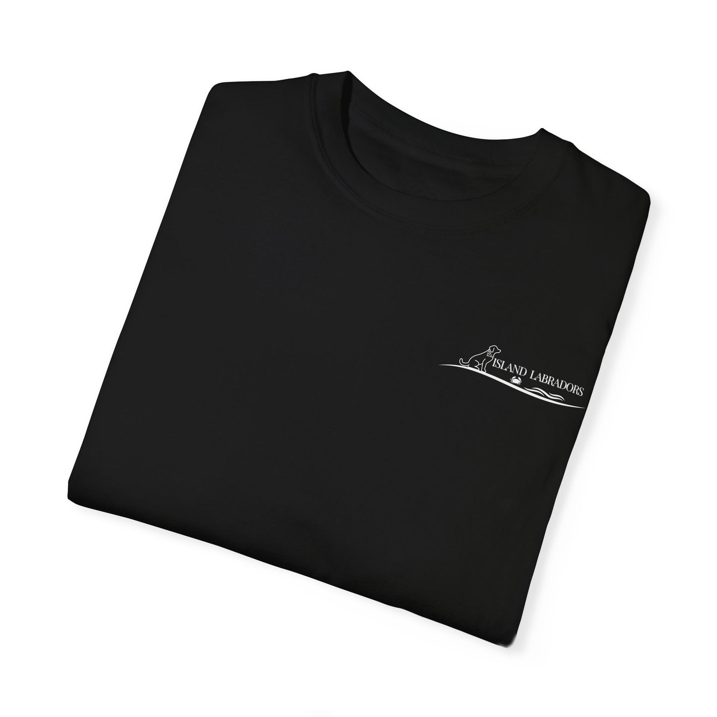 English Labrador print, Unisex Garment-Dyed T-shirt