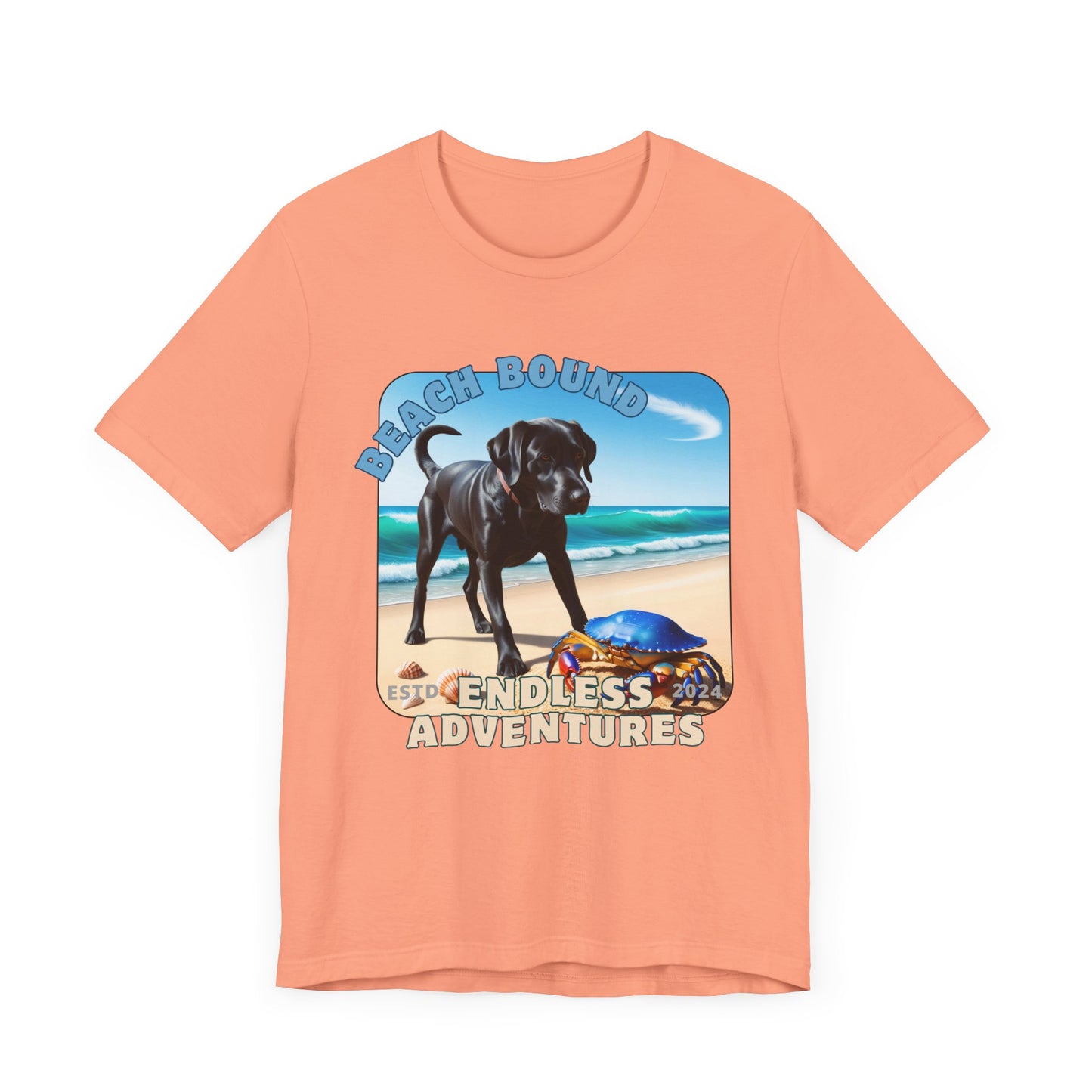 Jetty’s Adventures Crab, Unisex Garment-Dyed T-shirt, #Jettysadventures,