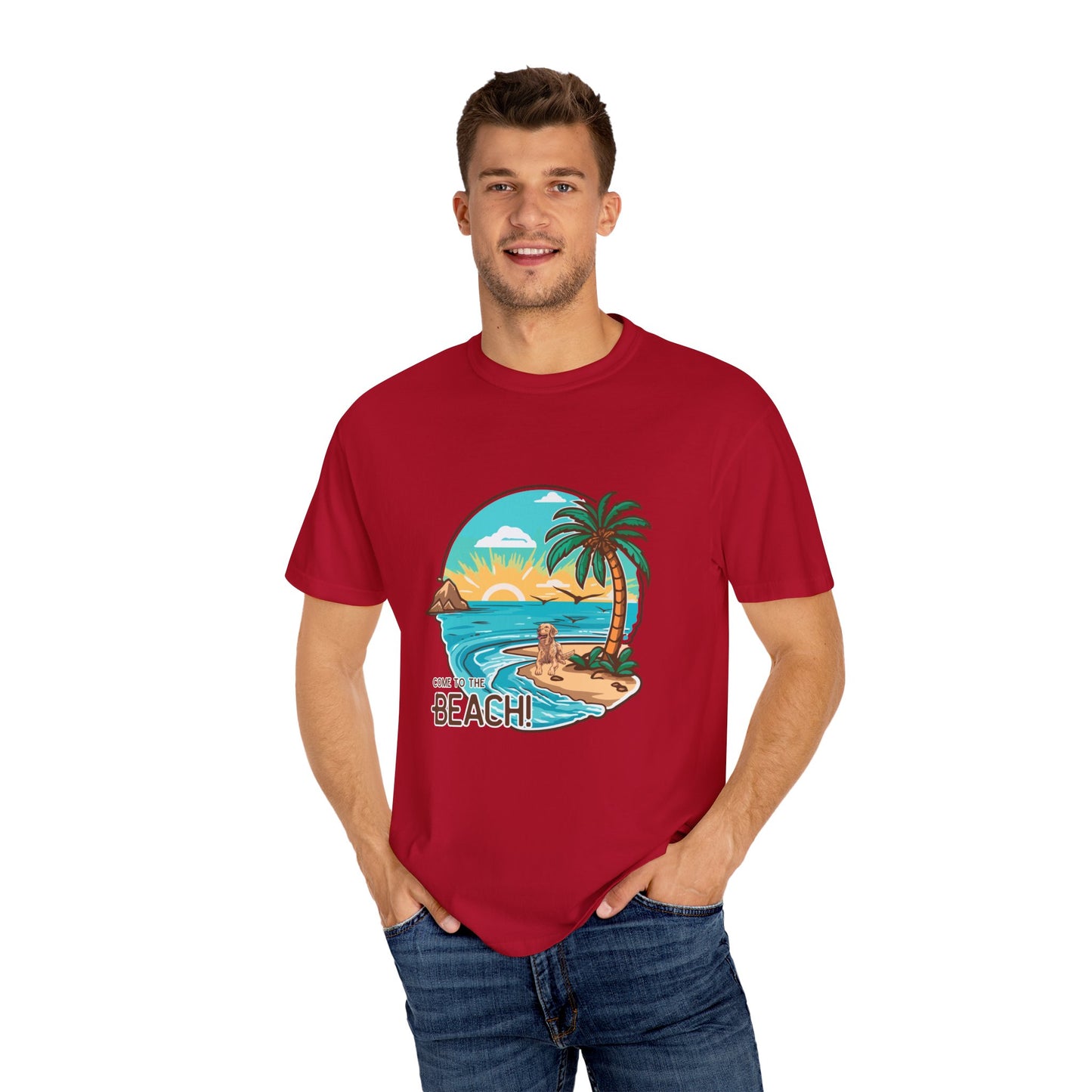 Golden, Come to the beach