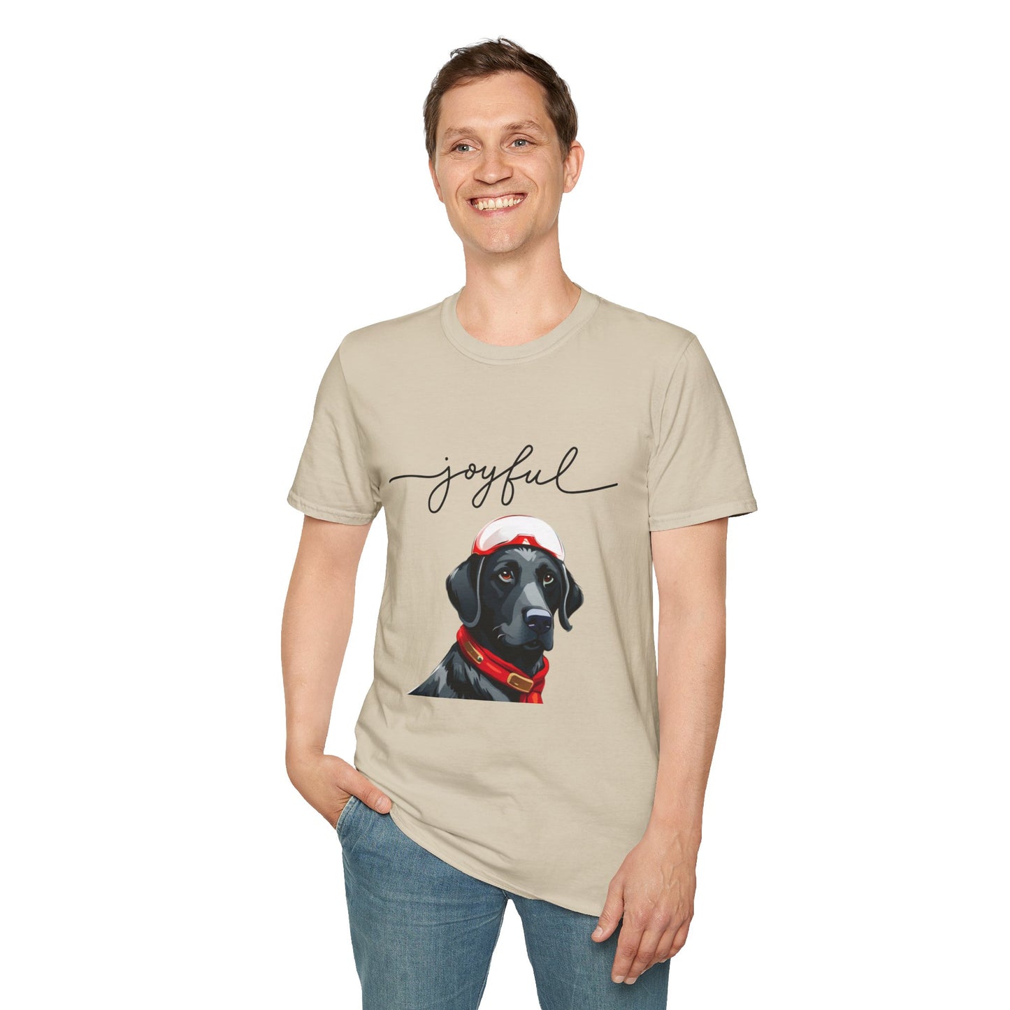 Black Labrador Christmas joyful, Christmas dog, joyful Christmas