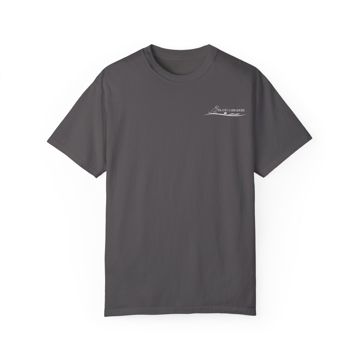 English Labrador print, Unisex Garment-Dyed T-shirt