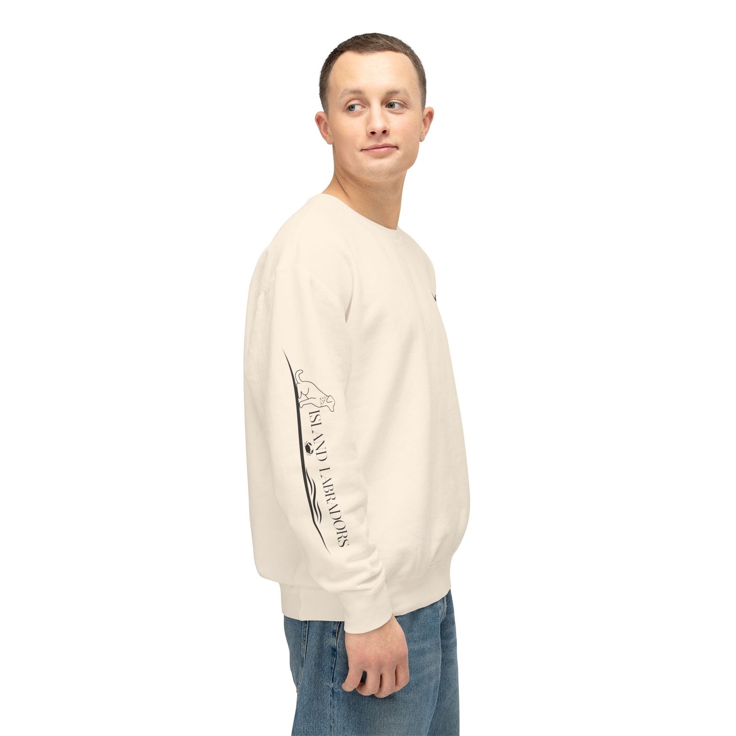 Island Labrador - Sleeve Logo Sweatshirt