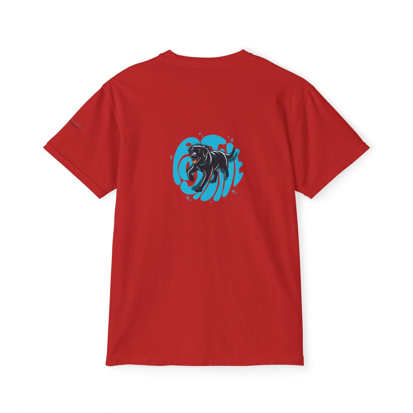 Positive, Island Labradors, pocket T-Shirt