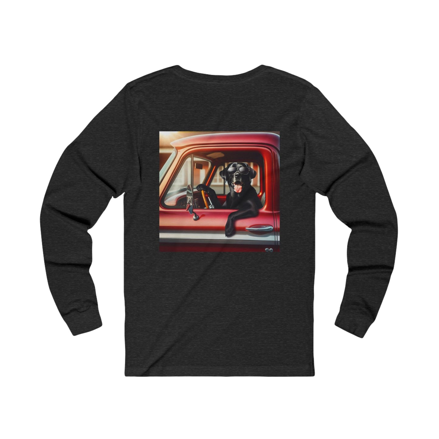 Black Lab Classic, 1950's, Unisex Jersey Long Sleeve Tee