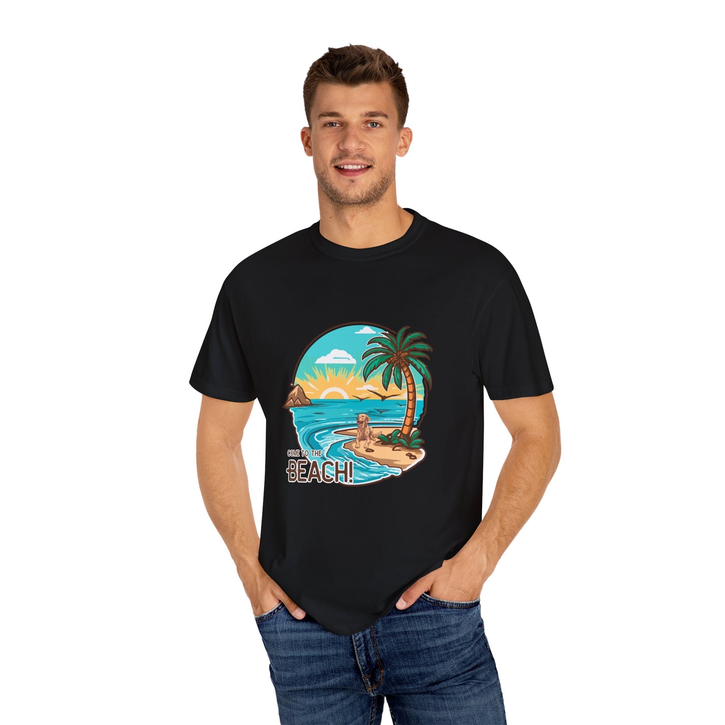 Golden, Come to the beach
