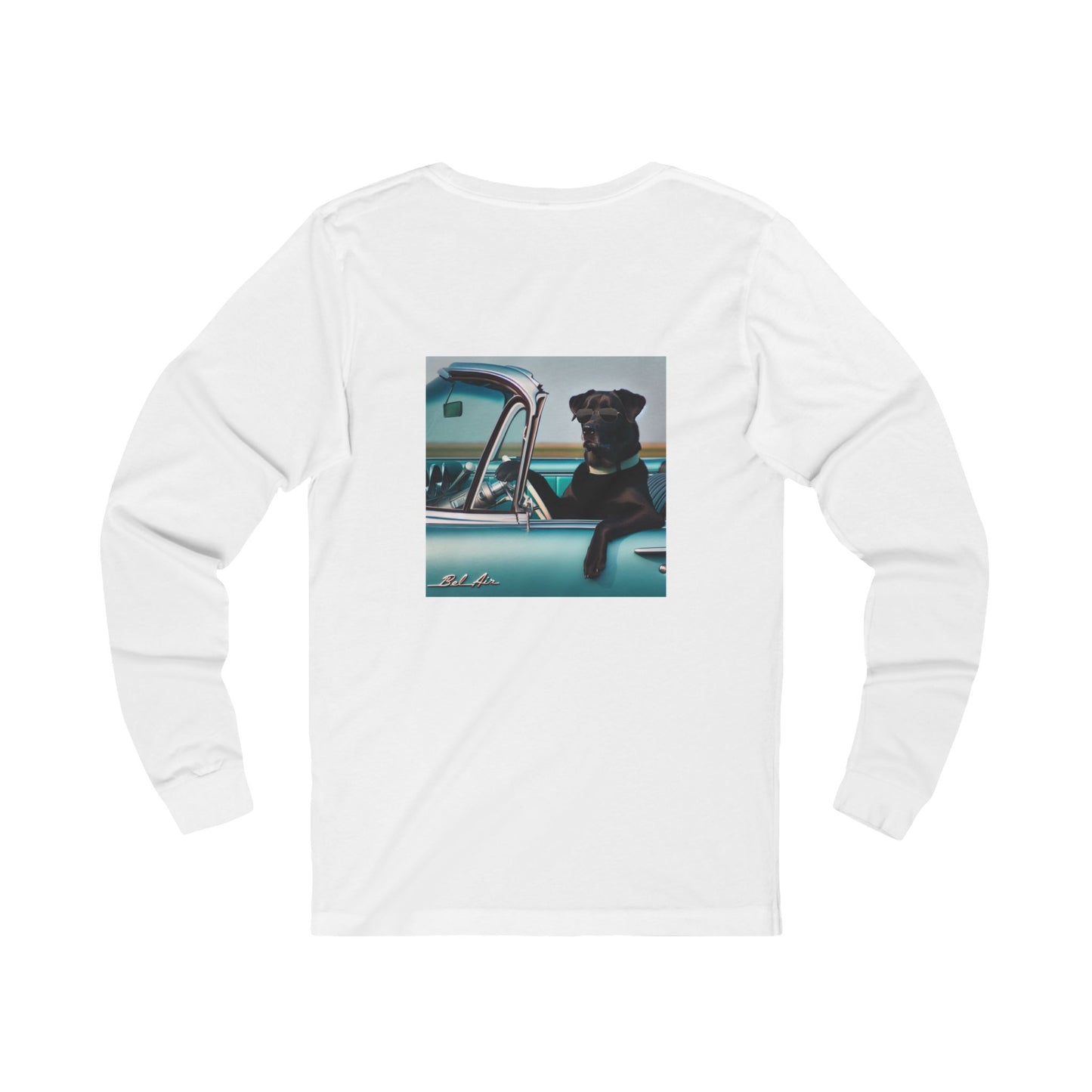 Black Lab Classic, 1950's, Unisex Jersey Long Sleeve Tee