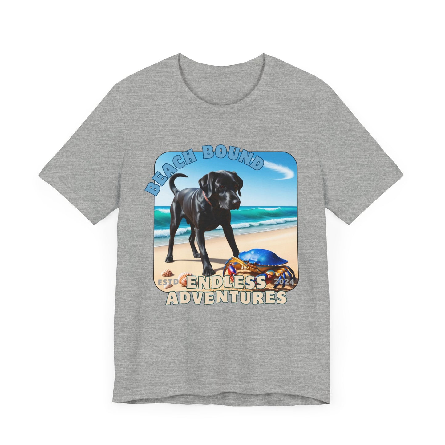 Jetty’s Adventures Crab, Unisex Garment-Dyed T-shirt, #Jettysadventures,