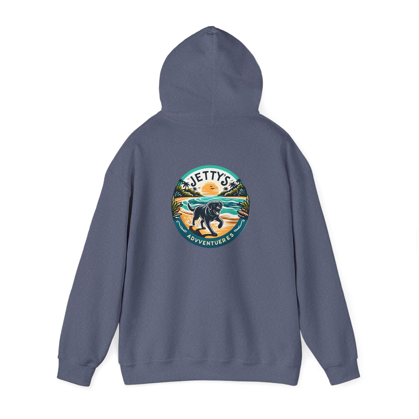 Jetty's Adventures, Unisex Heavy Blend™ Hooded Sweatshirt